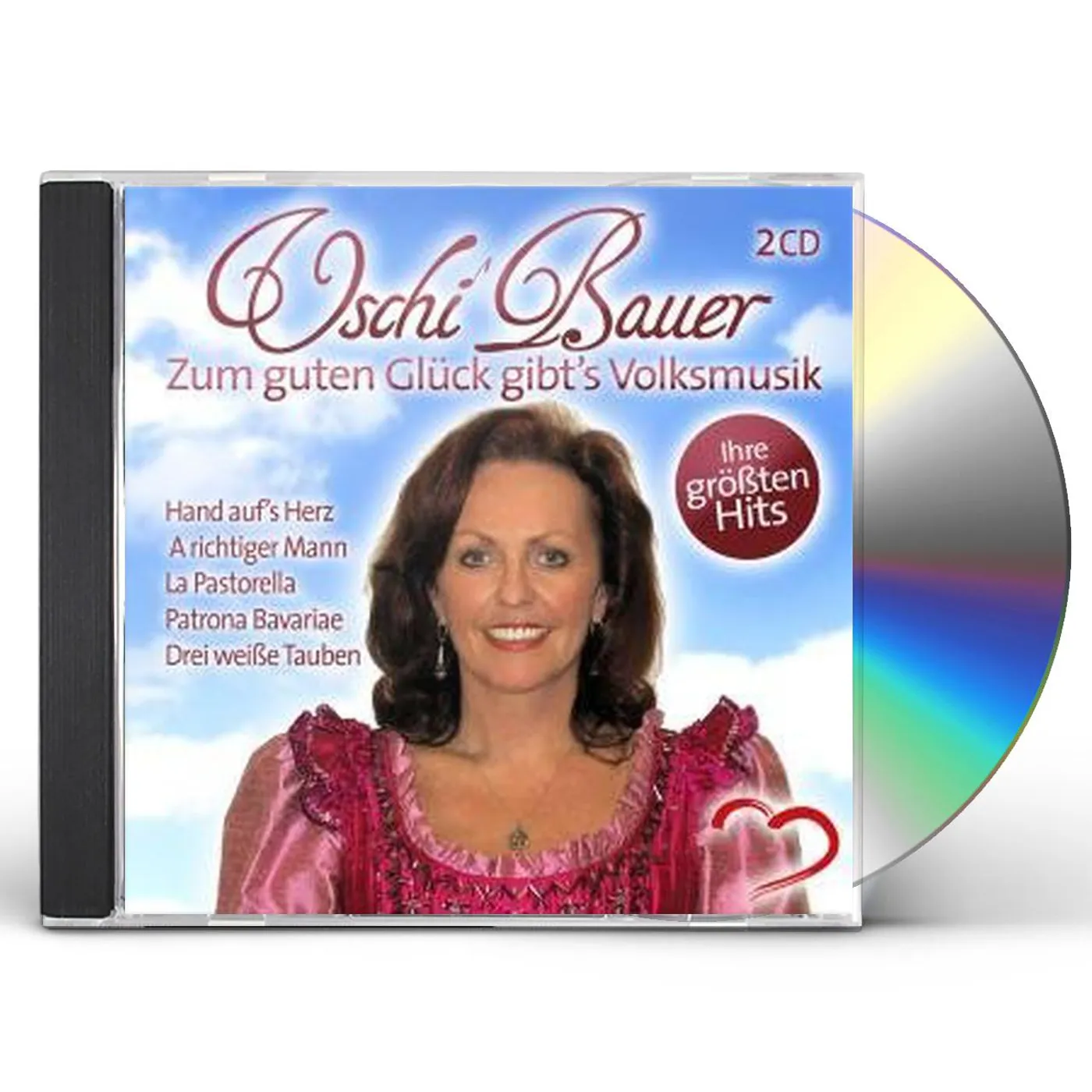 Uschi Bauer ZUM GUTEN GLUCK GIBTS VOLKSMUSIK-DIE GROBTEN HITS CD