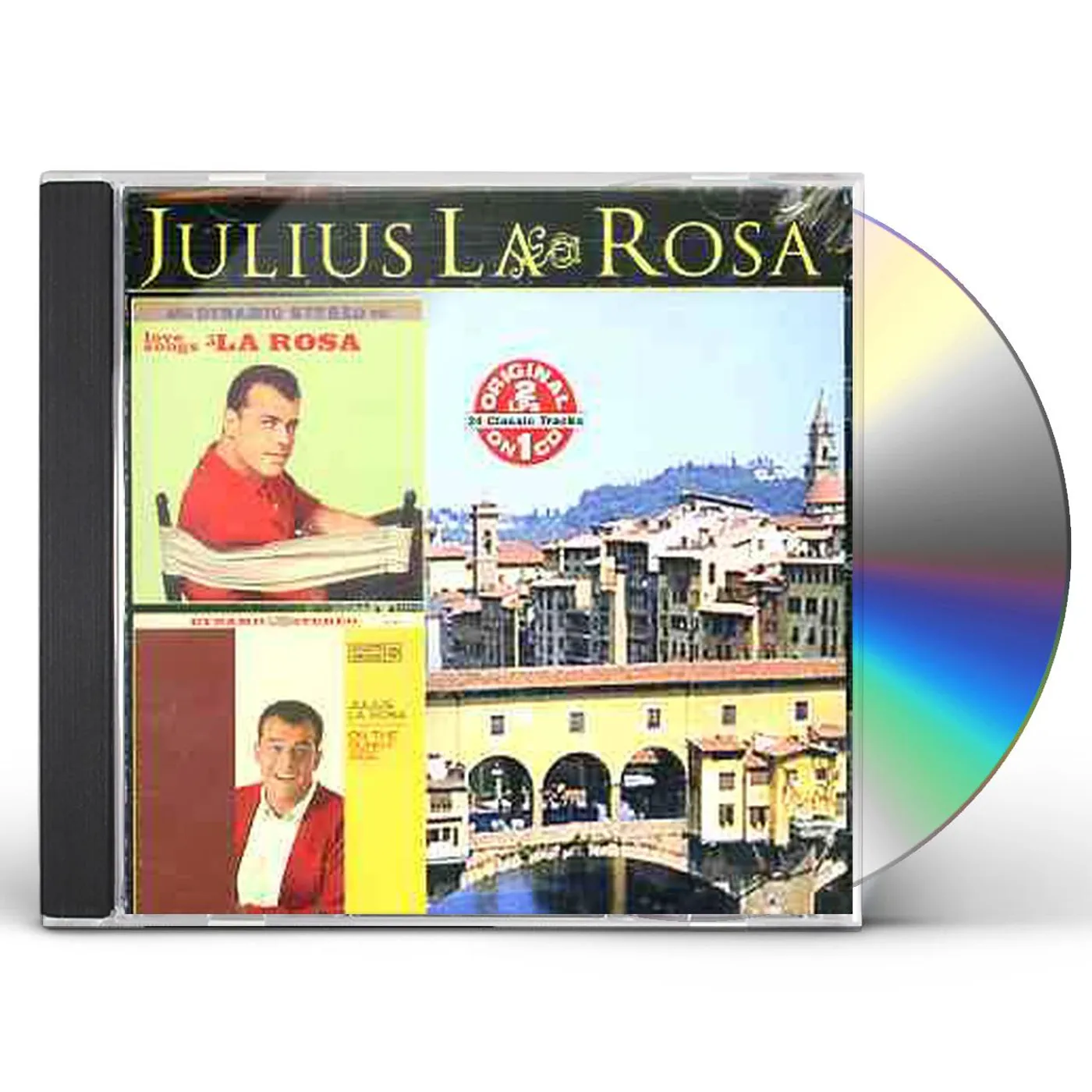Julius LaRosa LOVE SONGS ALA ROSA: ON THE SUNNY SIDE CD