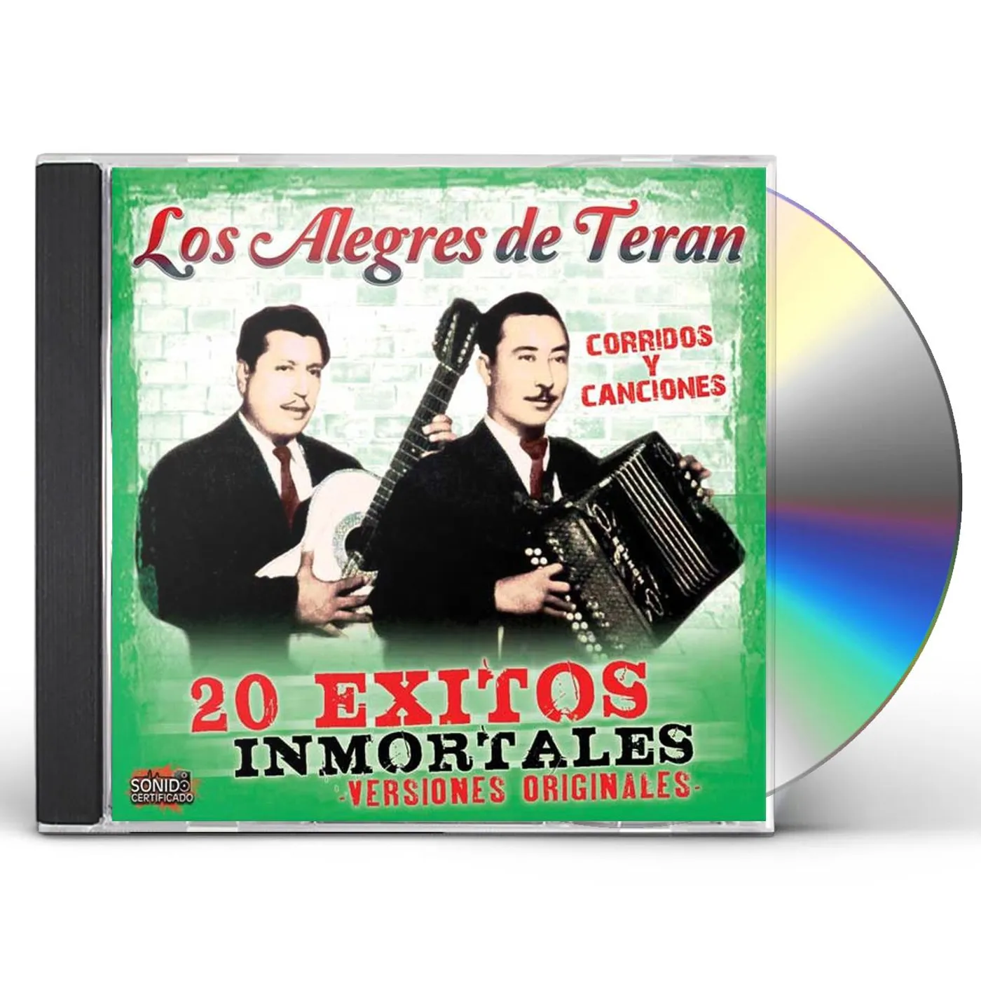 Los Alegres De Teran 20 EXITOS INMORTALES CD