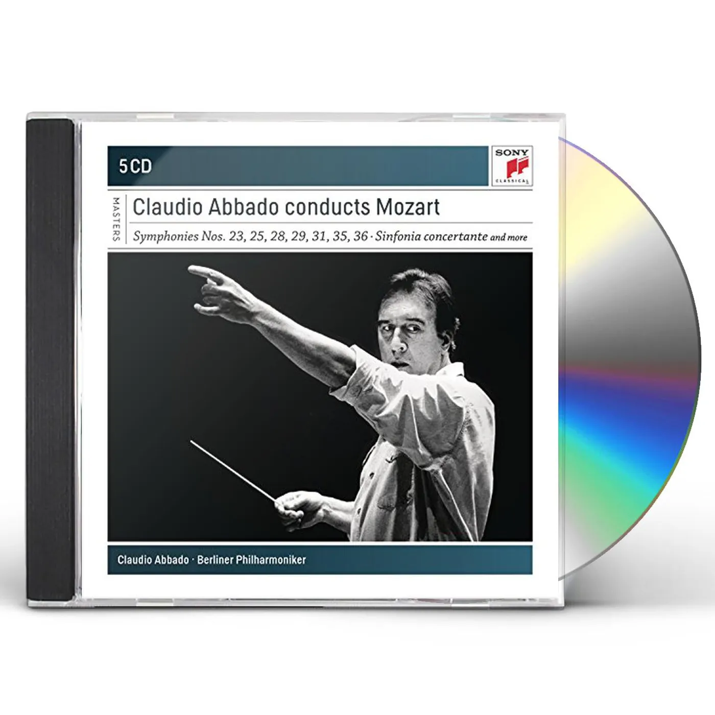 CLAUDIO ABBADO CONDUCTS Wolfgang Amadeus Mozart CD