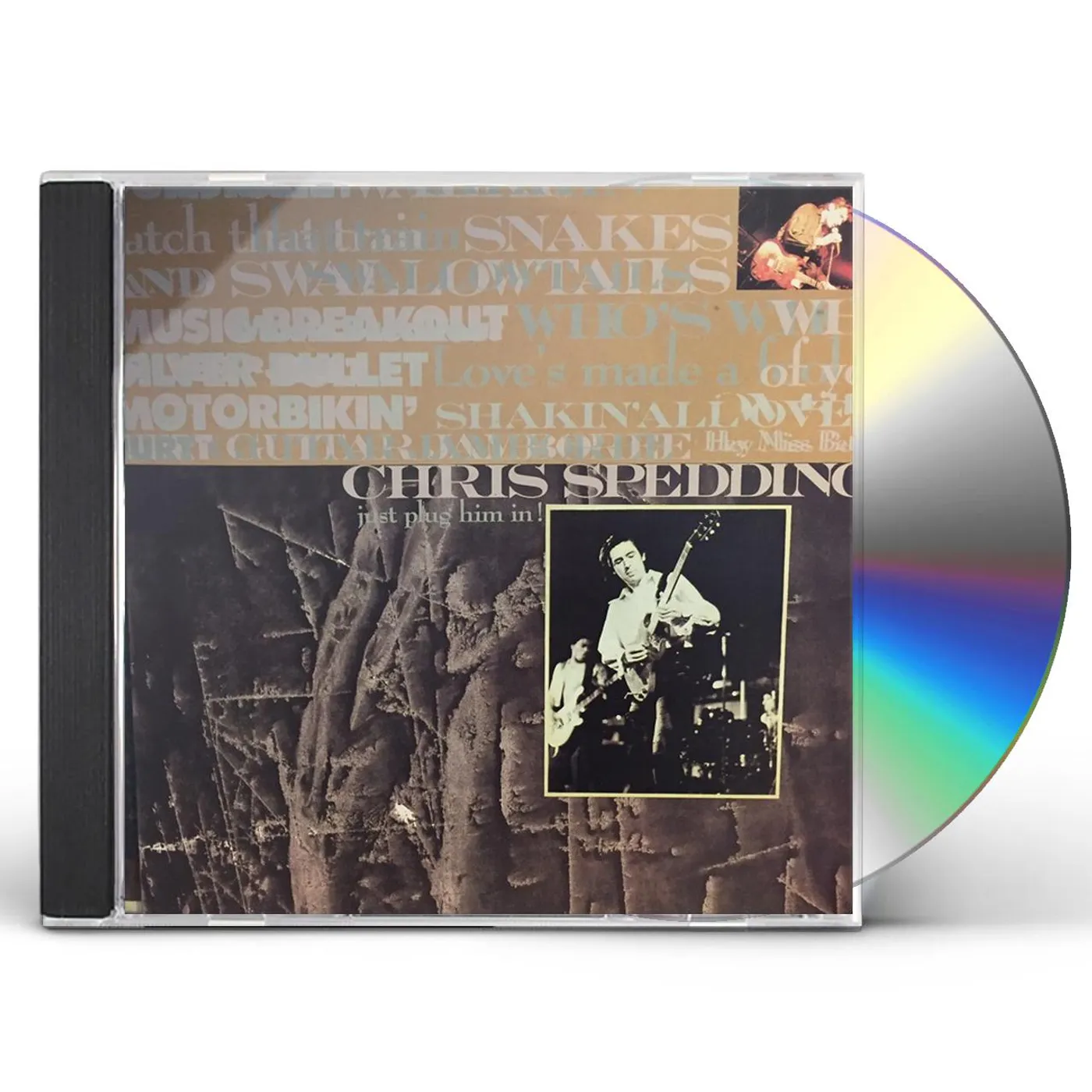 Chris Spedding JUST PLUG HIM IN CD
