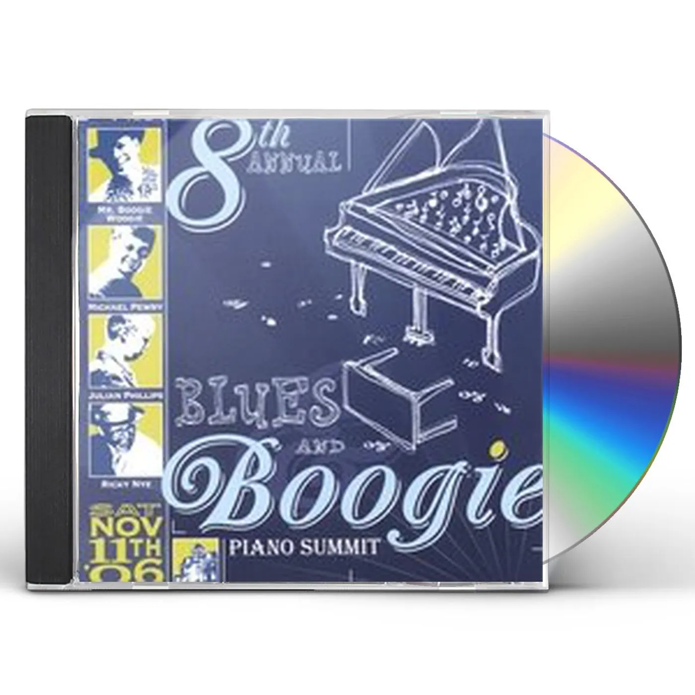 Ricky Nye HIGHLIGHTS FROM EIGHTH ANNUAL BLUES & BOOGIE PIANO CD