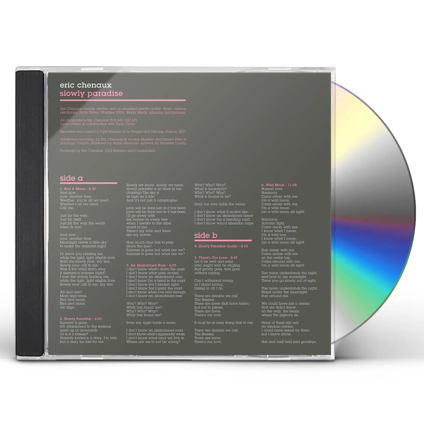 Eric Chenaux SLOWLY PARADISE CD