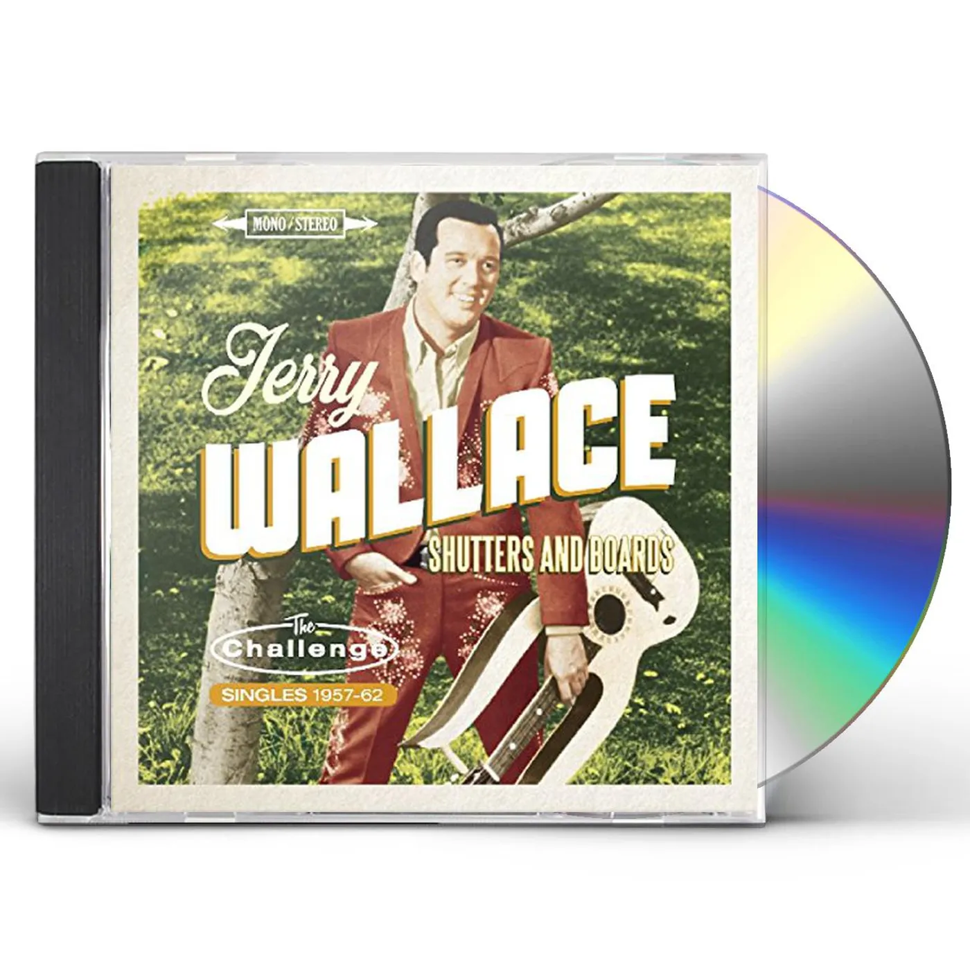 Jerry Wallace SHUTTERS & BOARDS: CHALLENGE SINGLES 1957-1962 CD