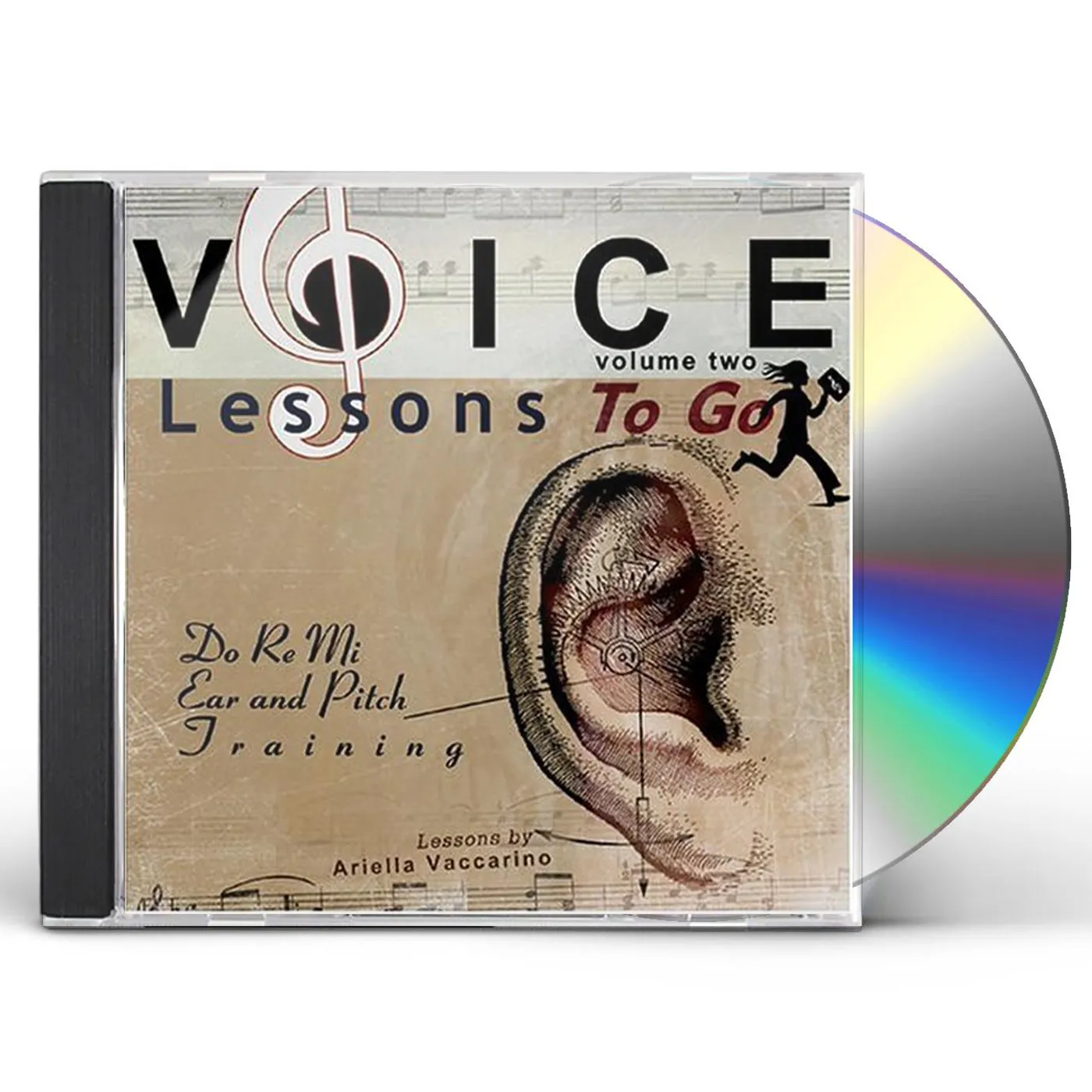 Ariella Vaccarino VOICE LESSONS TO GO-DO RE MI EAR/PITCH TRAI 2 CD
