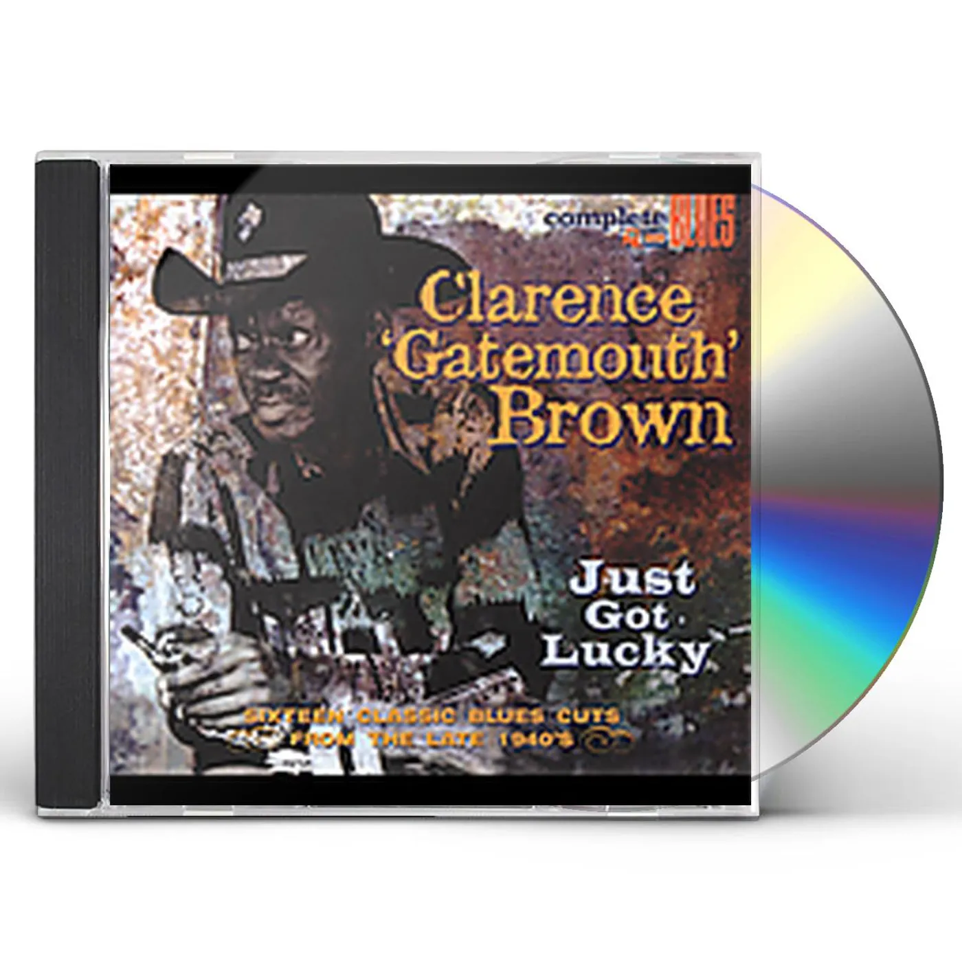Clarence "Gatemouth" Brown JUST GOT LUCKY CD