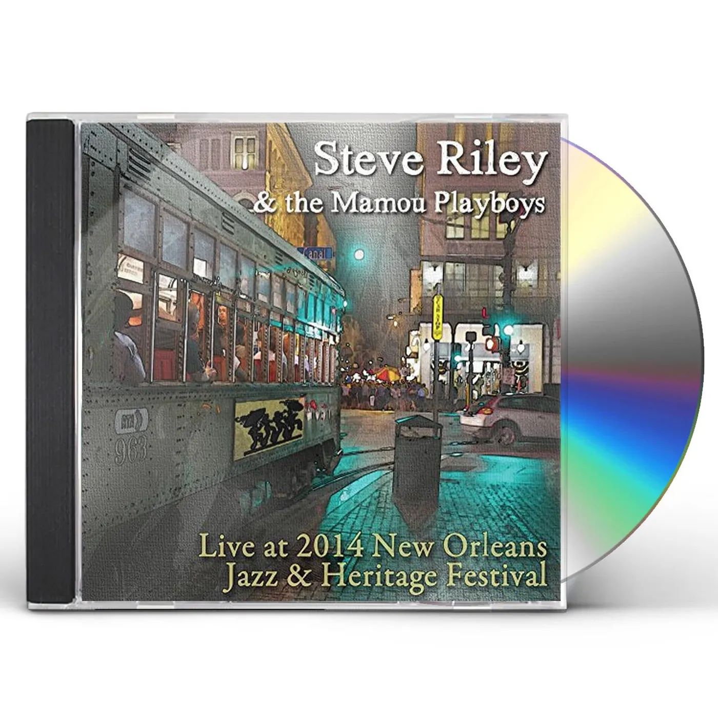 Steve Riley & The Mamou Playboys LIVE AT JAZZ FEST 2014 CD