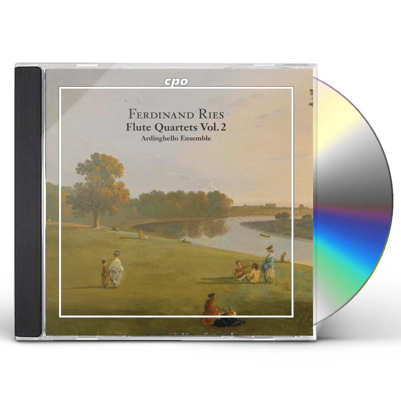 Ries / Ardinghello Ensemble FLUTE QUARTETS 2 CD