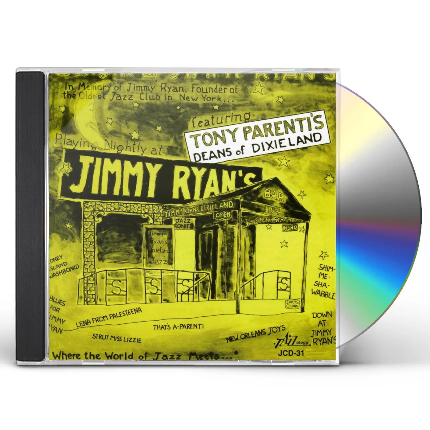Tony Parenti NIGHT AT JIMMY RYAN'S CD