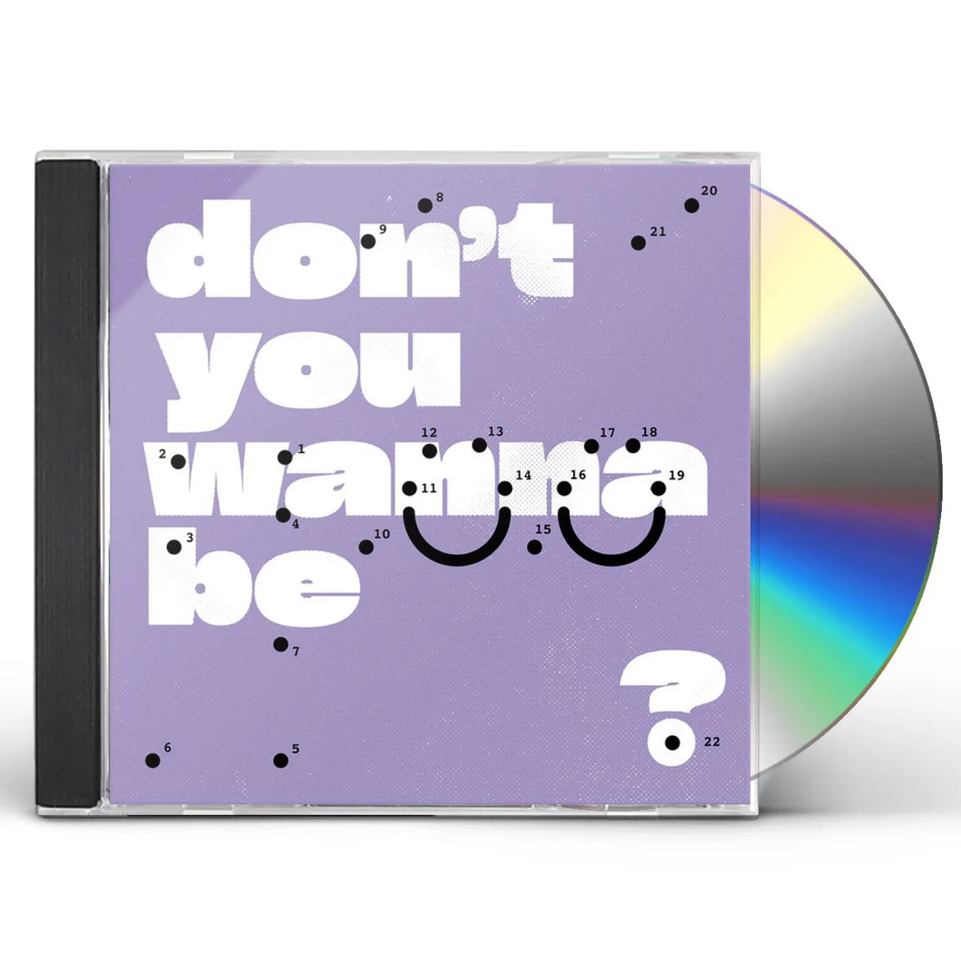 Super Whatevr DON'T YOU WANNA BE GLAD? CD