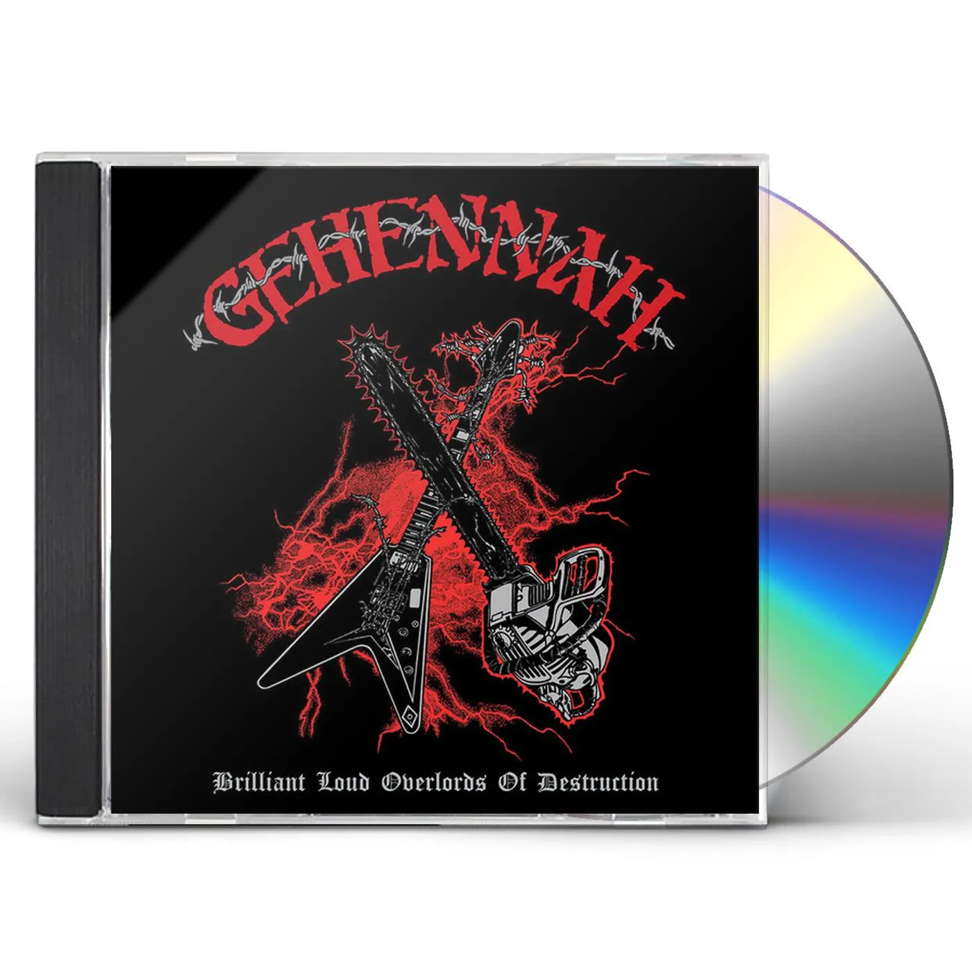 Gehennah BRILLIANT LOUD OVERLORDS OF DESTRUCTION CD