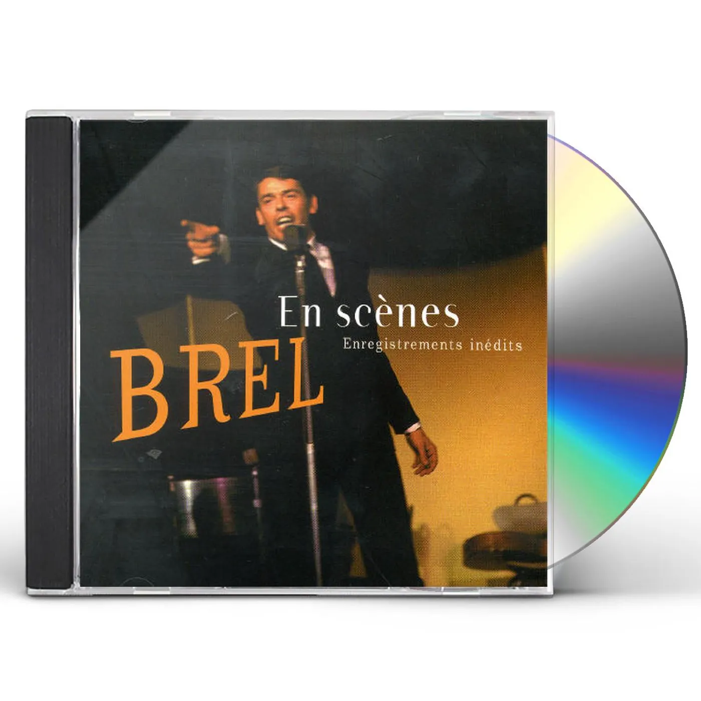 Jacques Brel ENREGISTREMENT INEDITS CD