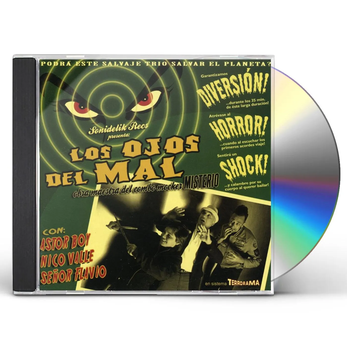 Misterio OJOS DEL MAL CD