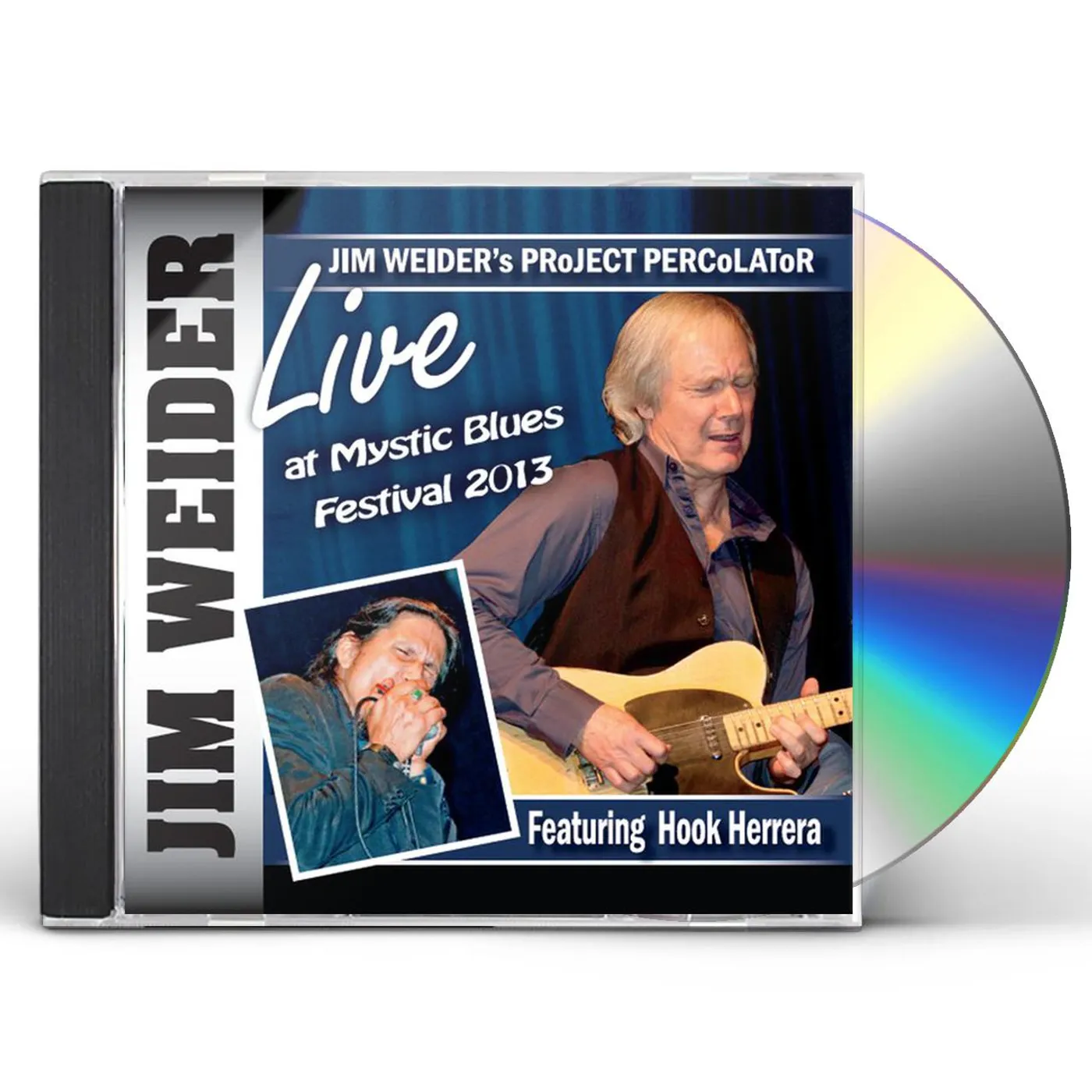 Jim Weider's PRoJECT PERCoLAToR LIVE AT THE MYSTIC BLUES FESTIVAL CD