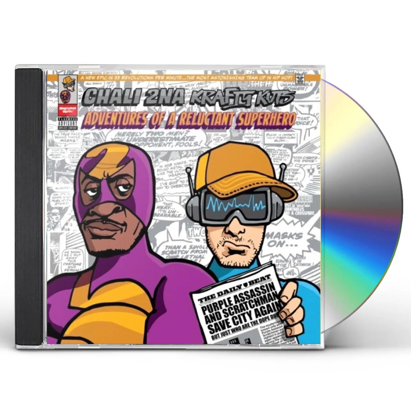 Chali 2na Adventures Of A Reluctant Superhero CD