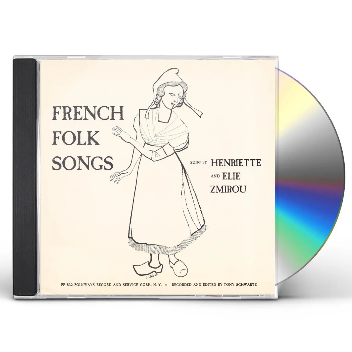 Henriette and Elie Zmirou FRENCH FOLK SONGS CD