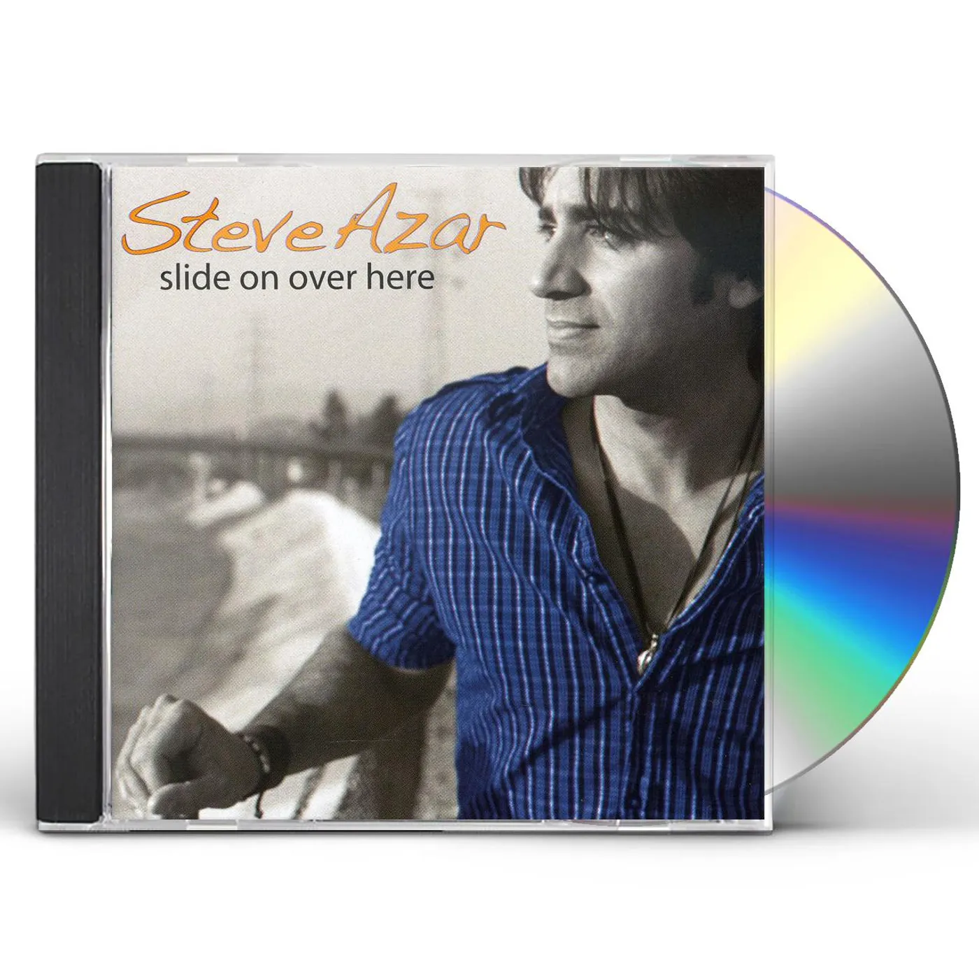 Steve Azar SLIDE ON OVER HERE CD
