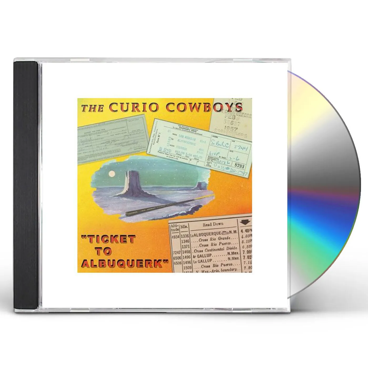 Curio Cowboys TICKET TO ALBUQUERK CD