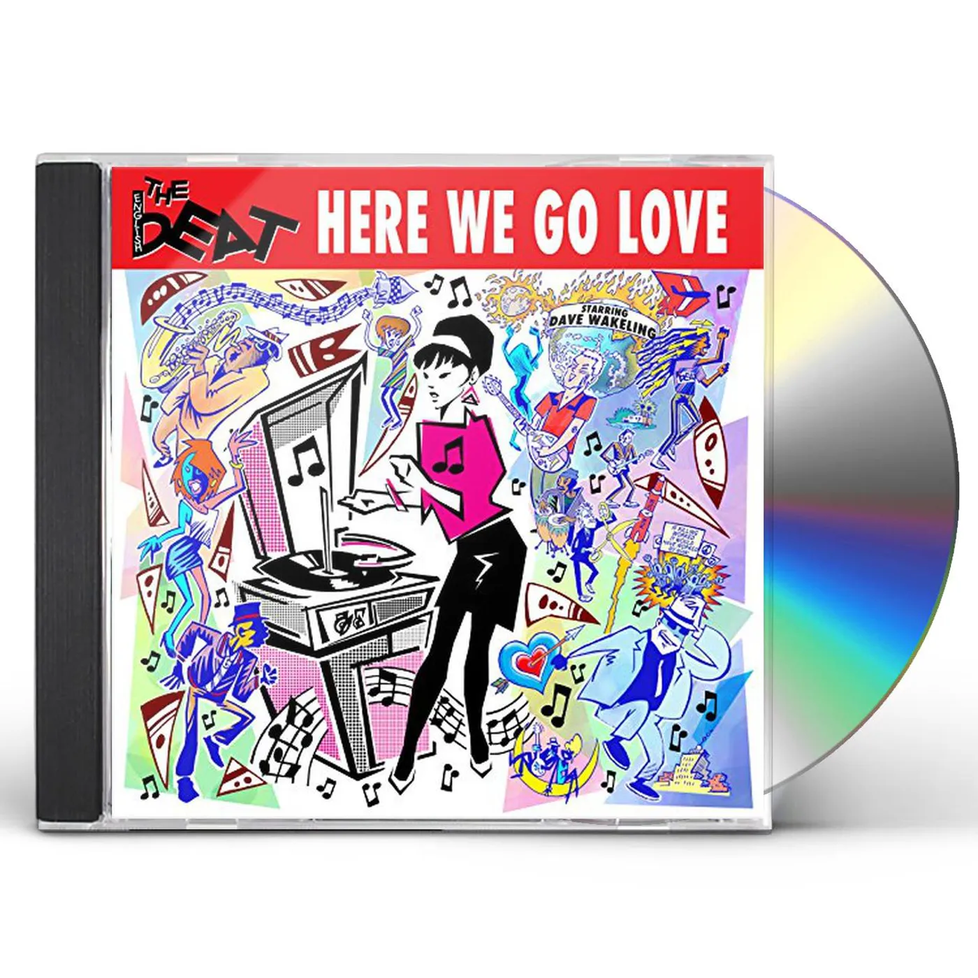 Beat / Dave Wakeling HERE WE GO LOVE CD