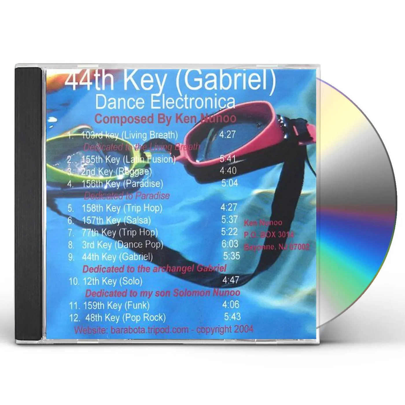 Ken Nunoo 44TH KEY GABRIEL CD