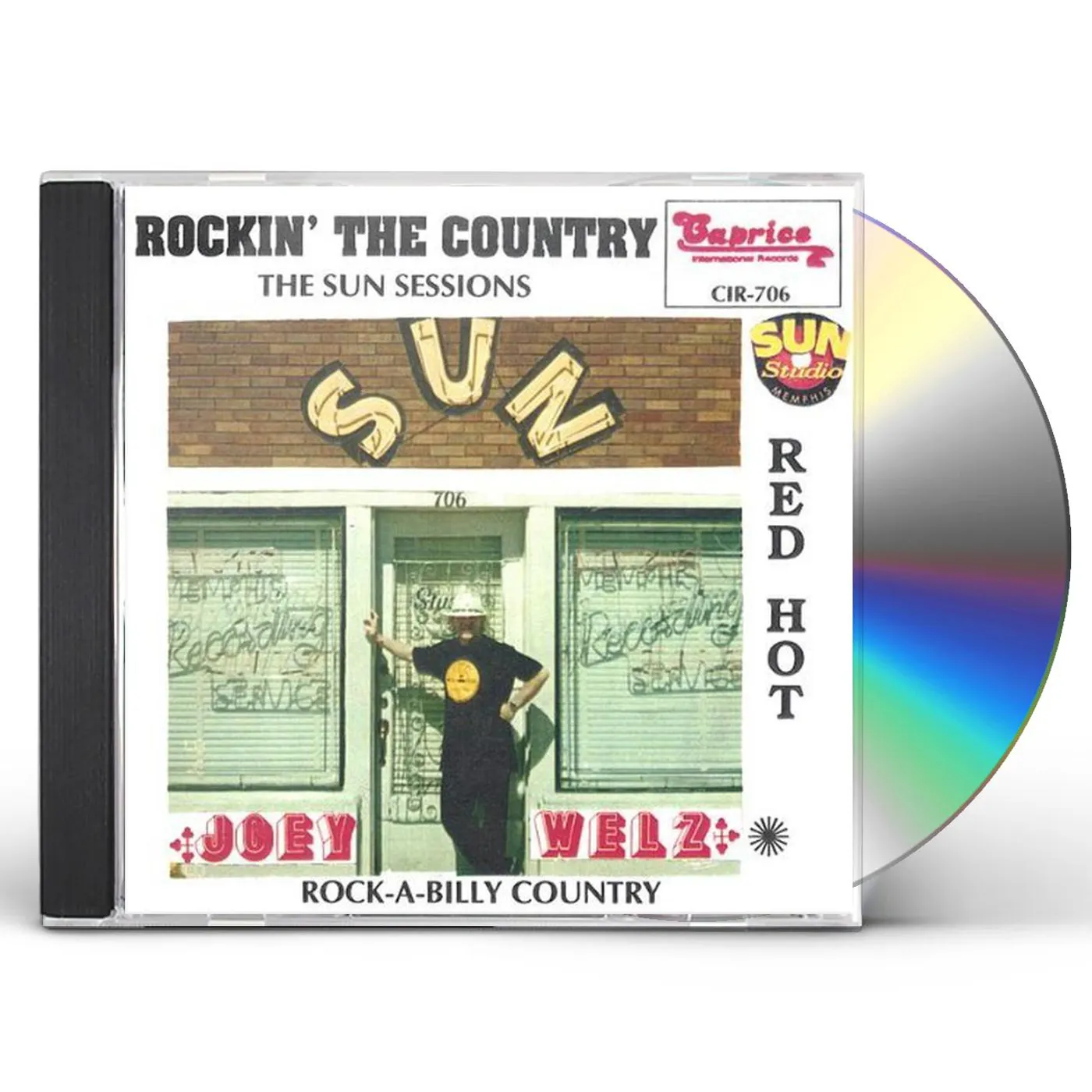 Joey Welz SUN SESSIONS CD