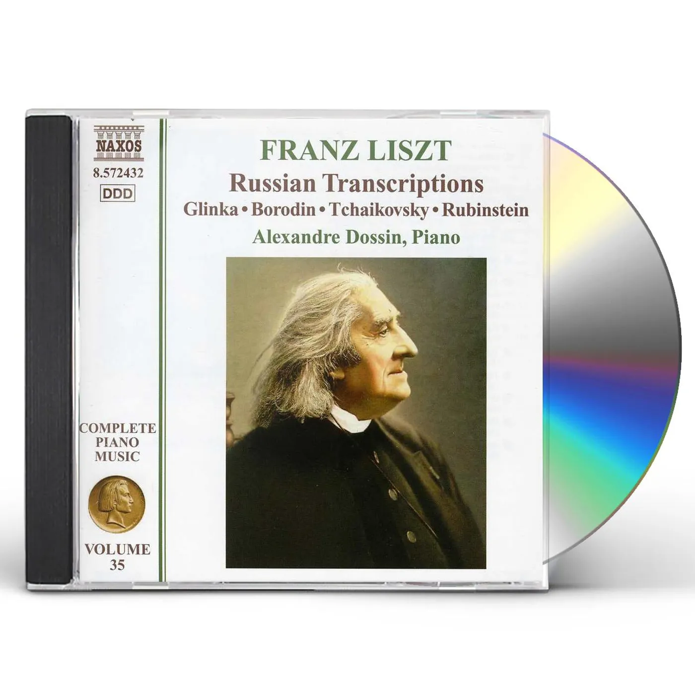 LISZT / DOSSIN COMPLETE PIANO MUISC 35 CD