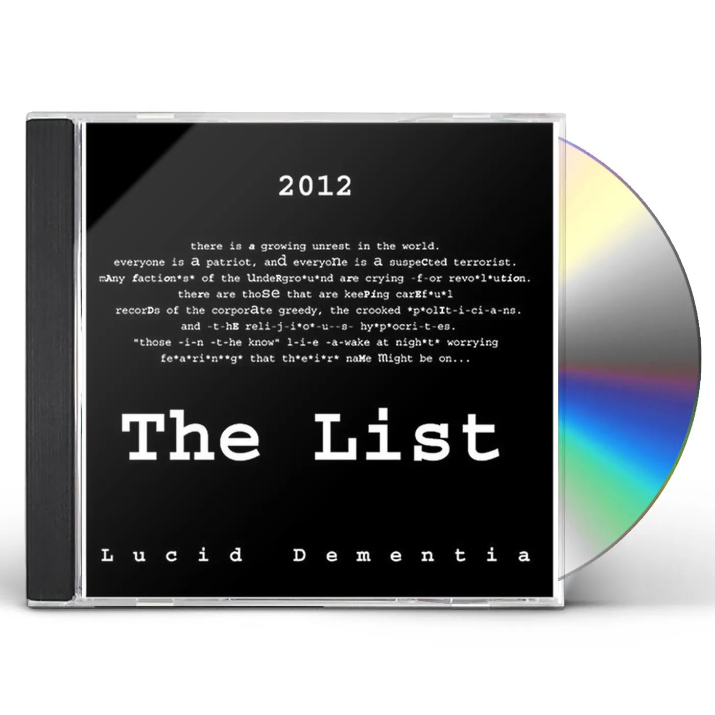 Lucid Dementia LIST CD