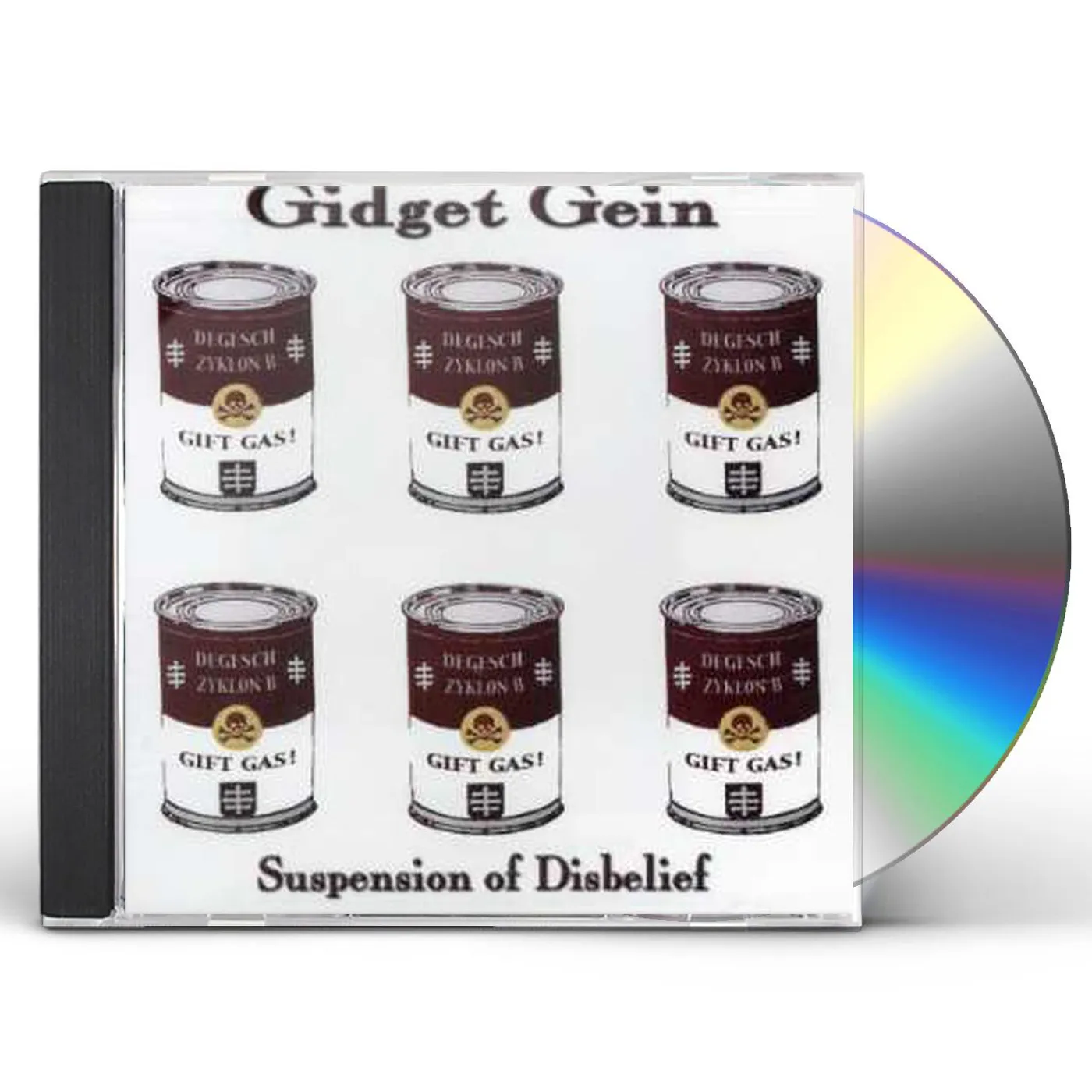 Gidget Gein SUSPENSION OF DISBELIEF CD