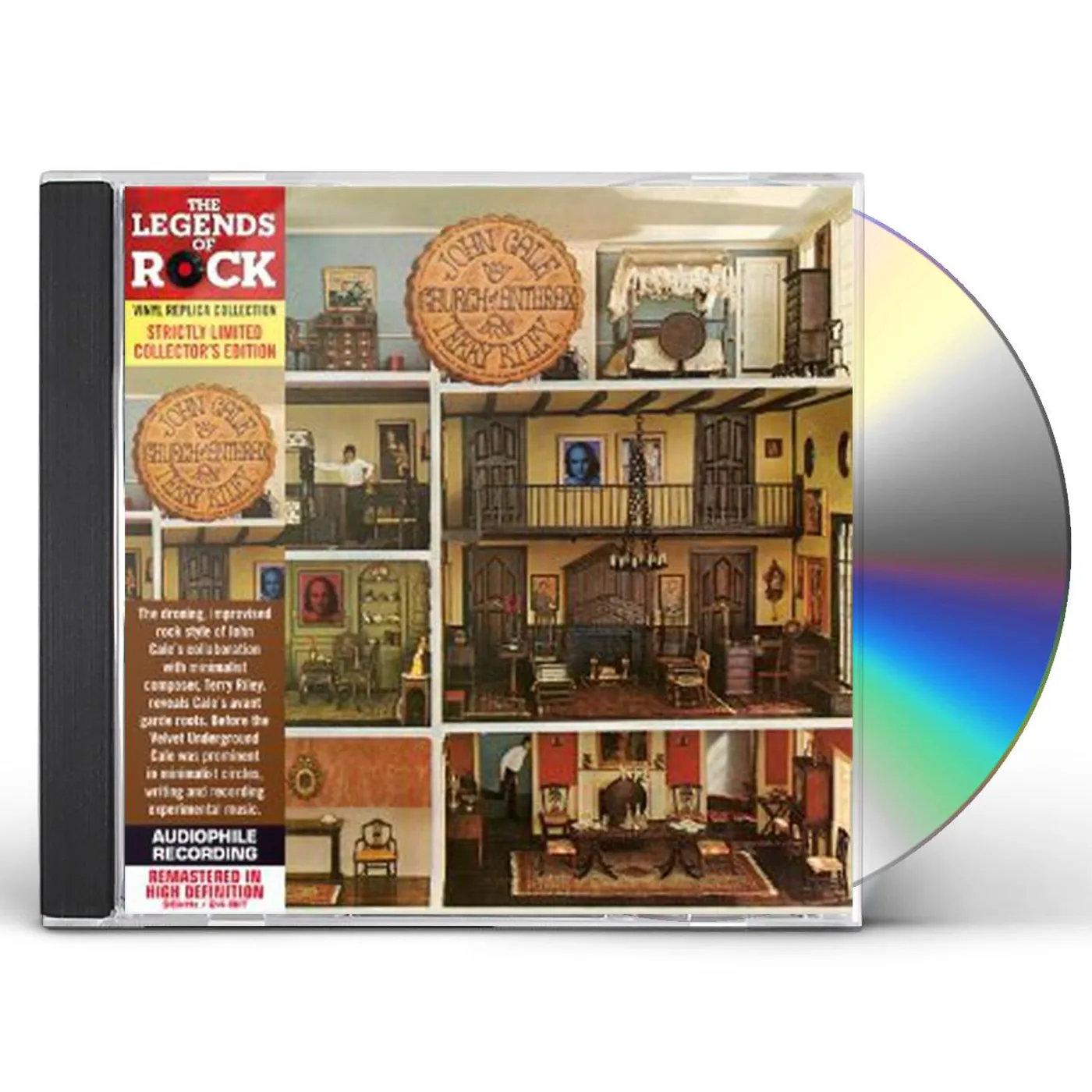 John Cale / Terry Riley CHURCH OF ANTHRAX CD