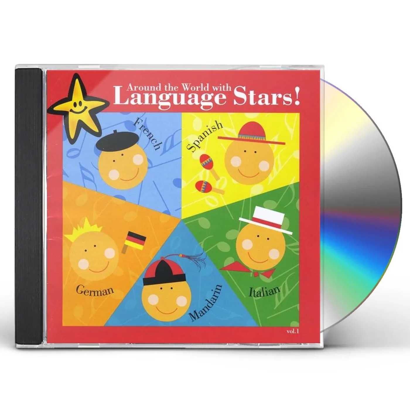 AROUND THE WORLD WITH LANGUAGE STARS CD