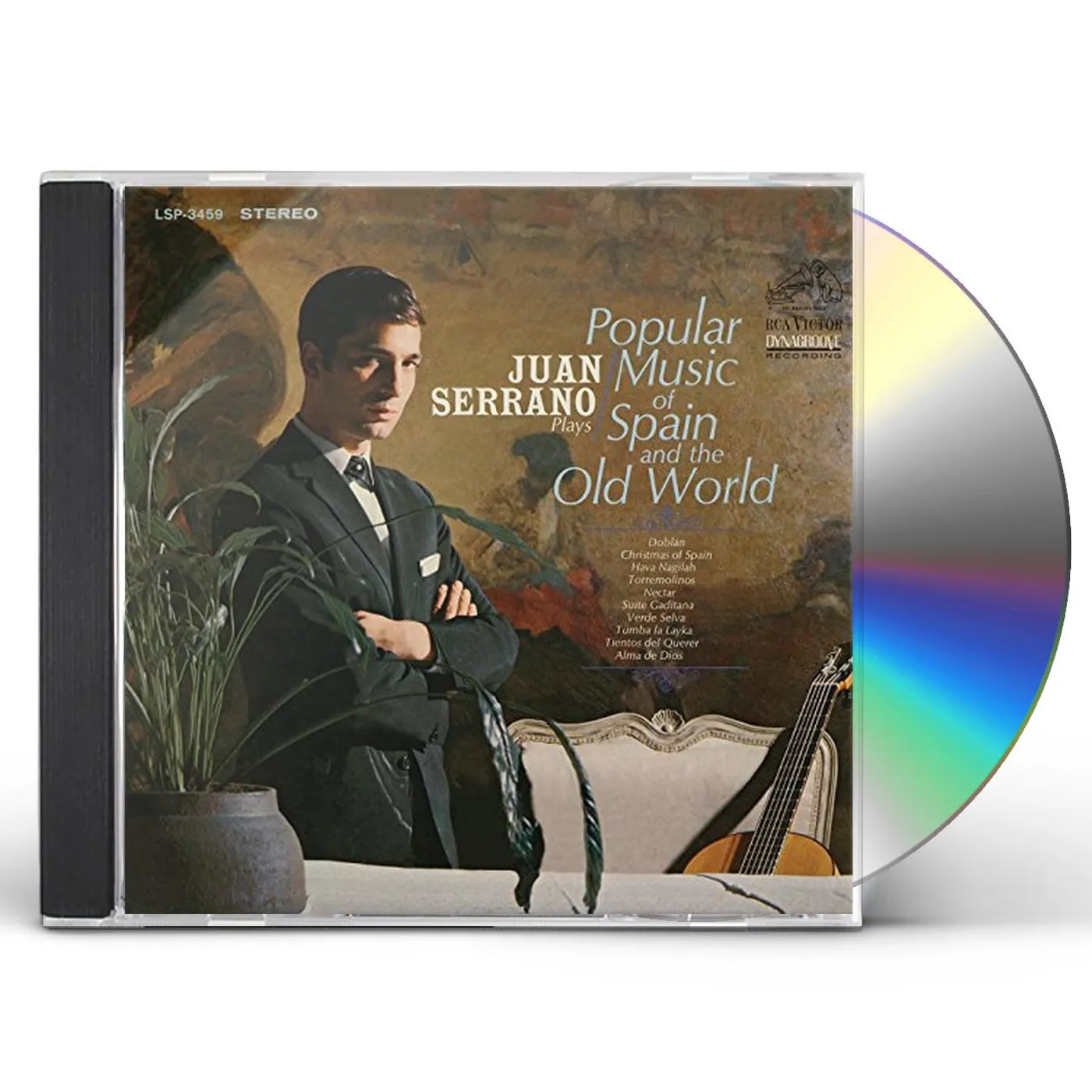 Juan Serrano PLAYS POPULAR MUSIC OF SPAIN AND THE OLD WORLD CD