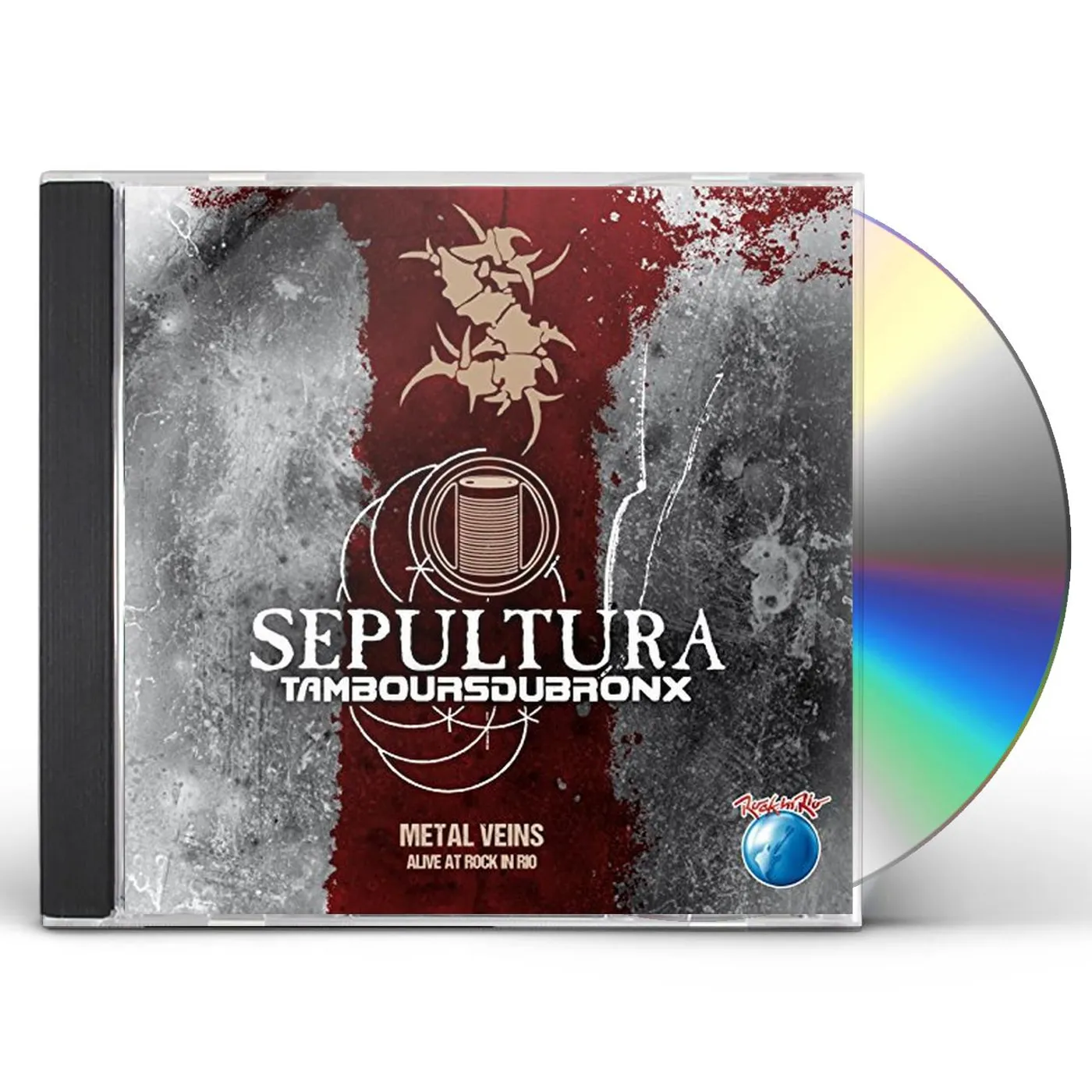 Sepultura & Les Tambours du Bronx METAL VEINS: ALIVE AT ROCK IN RIO CD