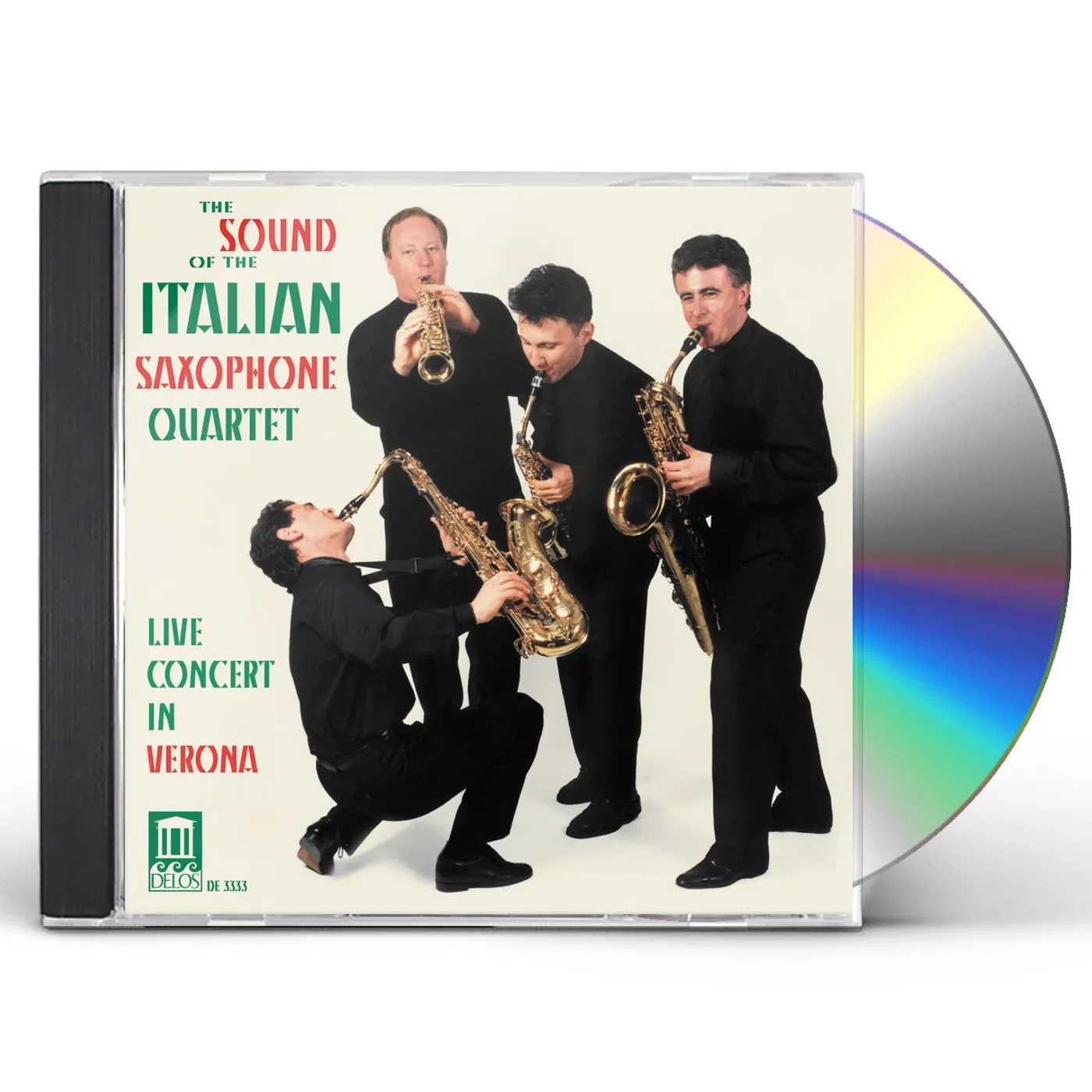 Italian Saxophone Quartet SOUND OF ITALIAN SAXOPHONE QUART LIVE IN VERONA CD