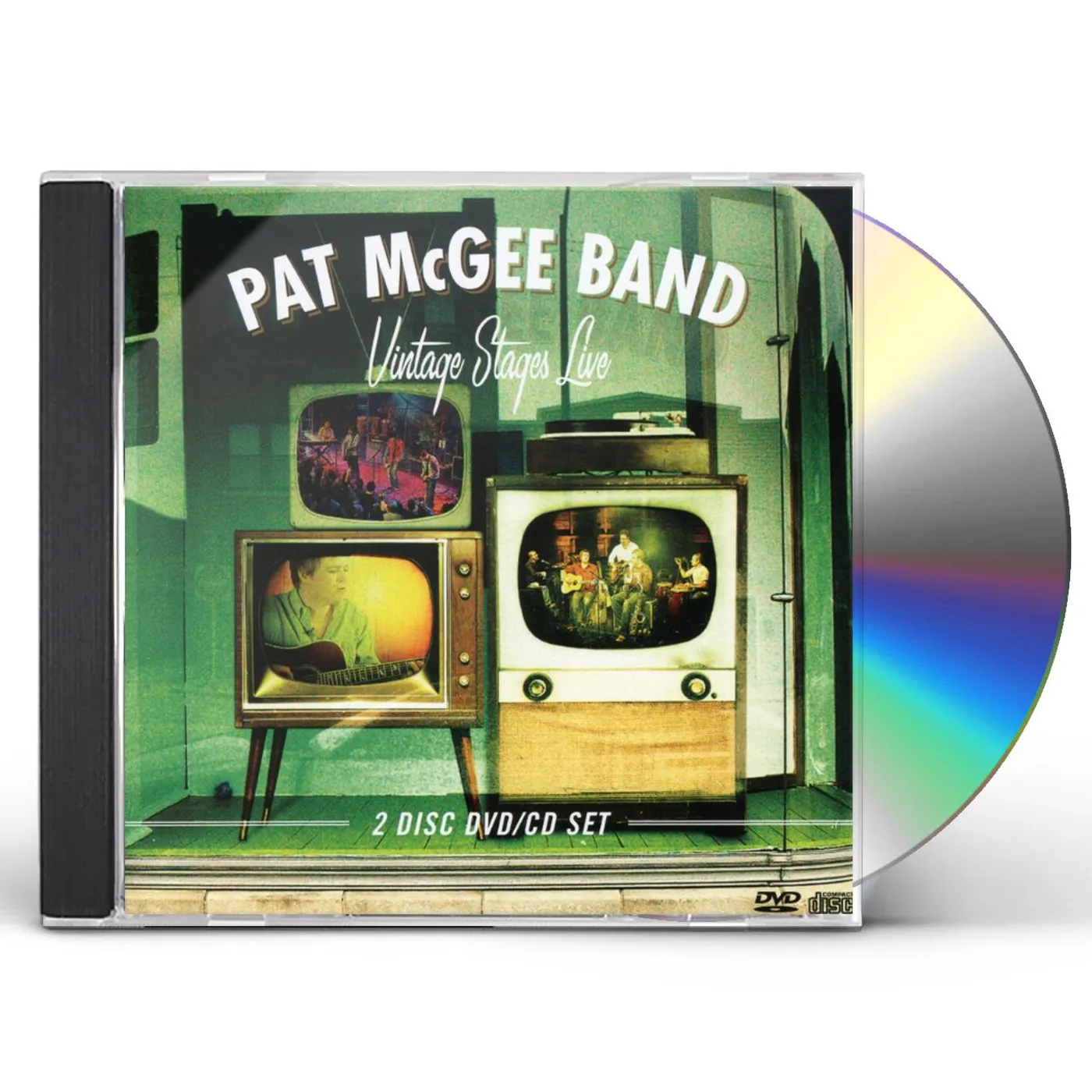 Pat McGee VINTAGE STAGES LIVE CD