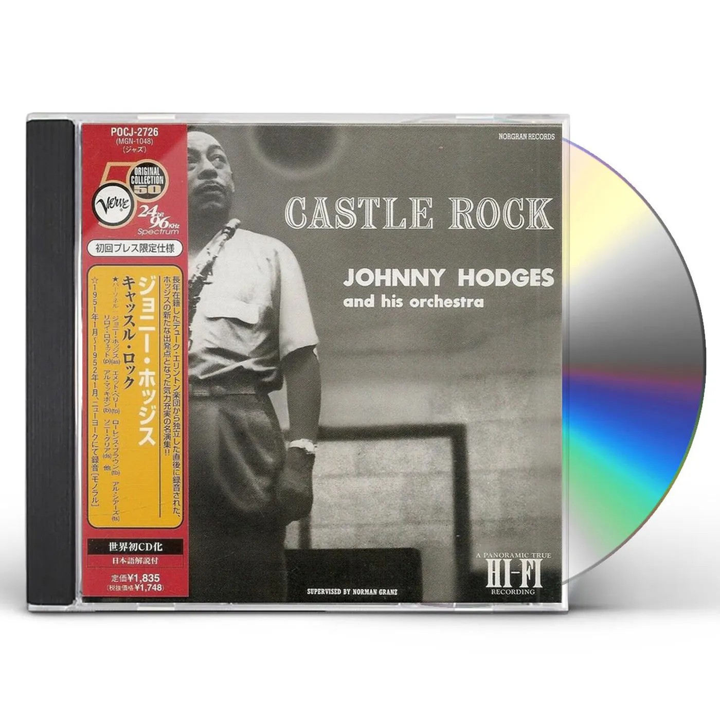 Johnny Hodges CASTROCK CD