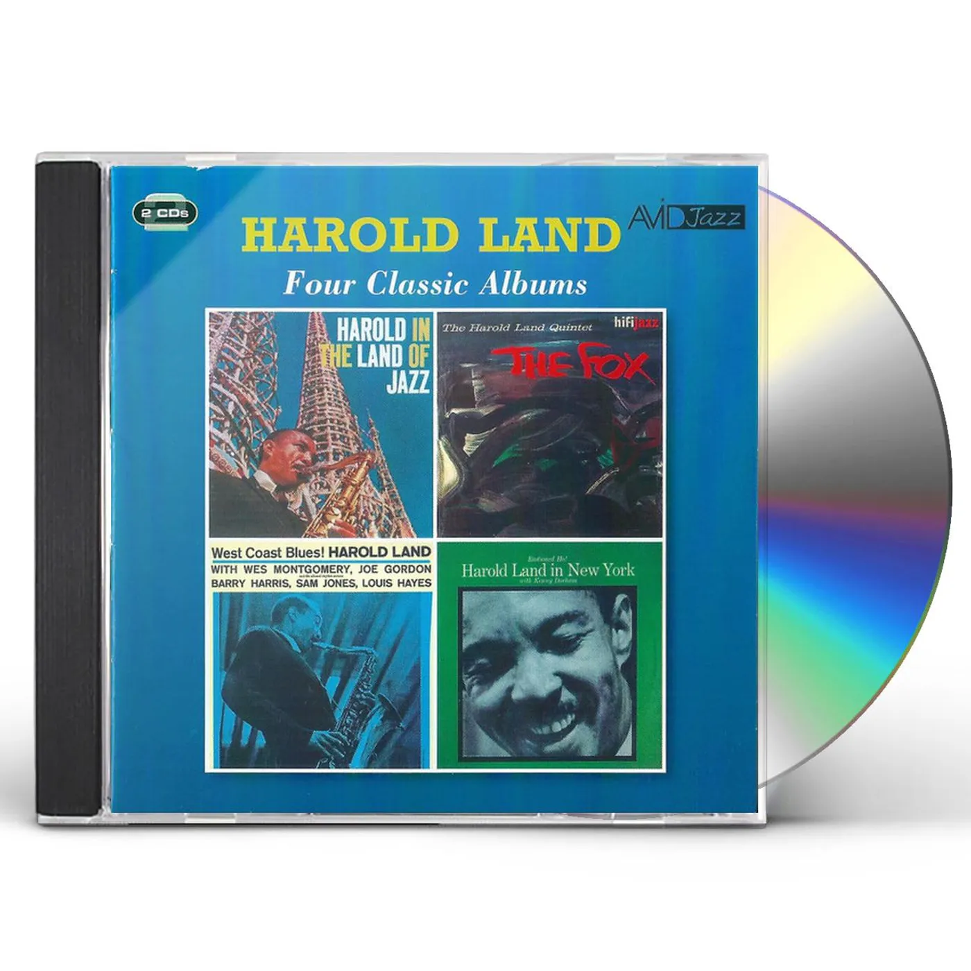 Harold Land HAROLD IN THE LAND OF JAZZ / WEST COAST BLUES CD