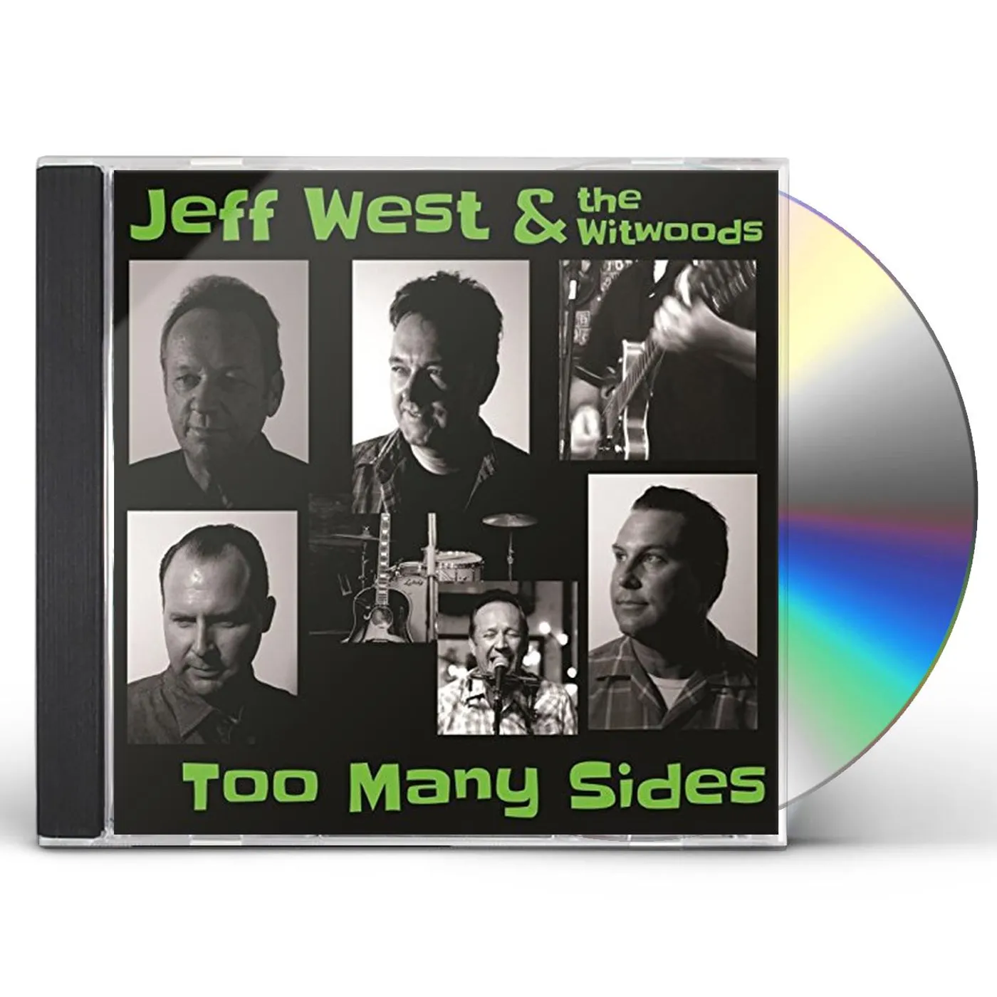 Jeff West / Witwoods TOO MANY SIDES CD