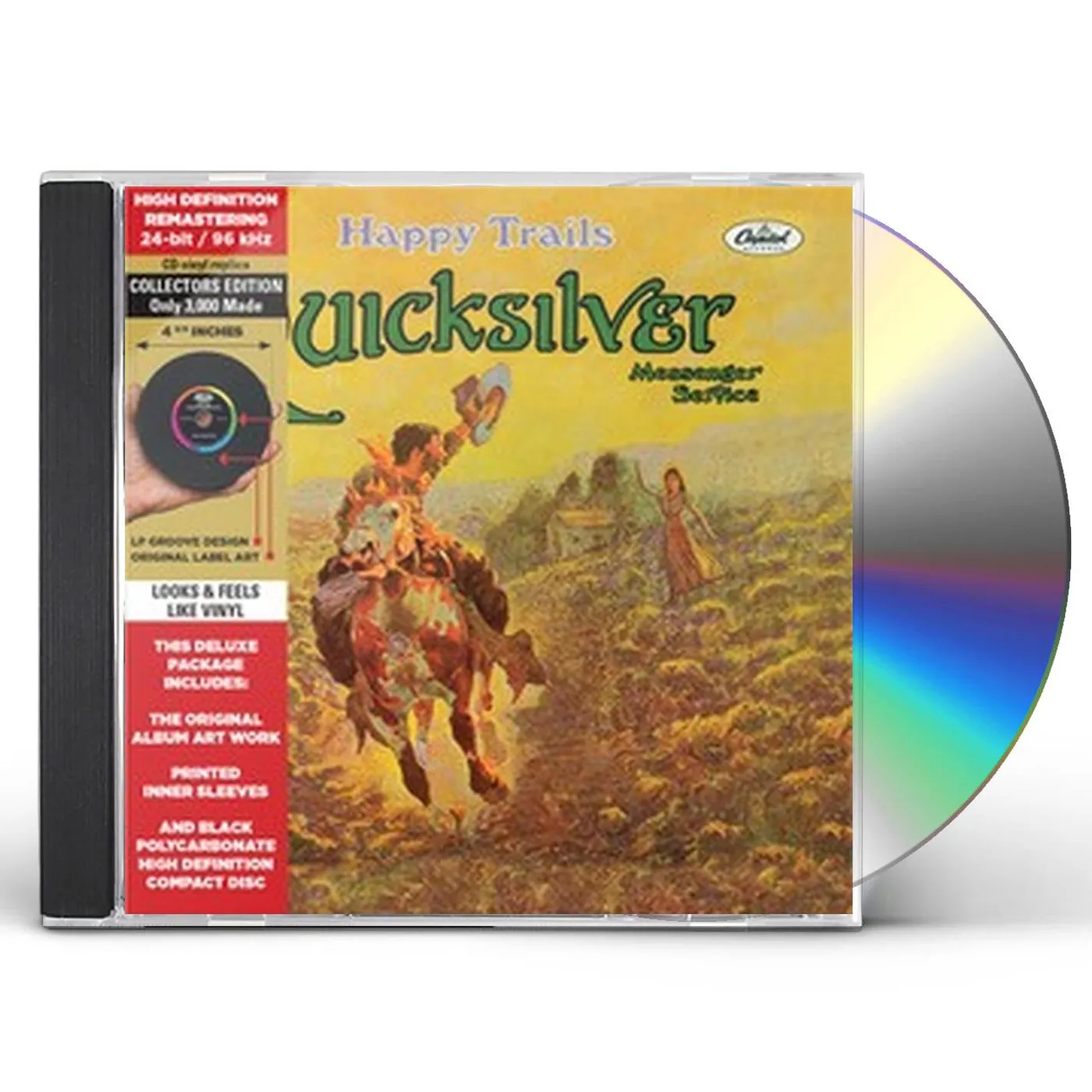 Quicksilver HAPPY TRAILS CD