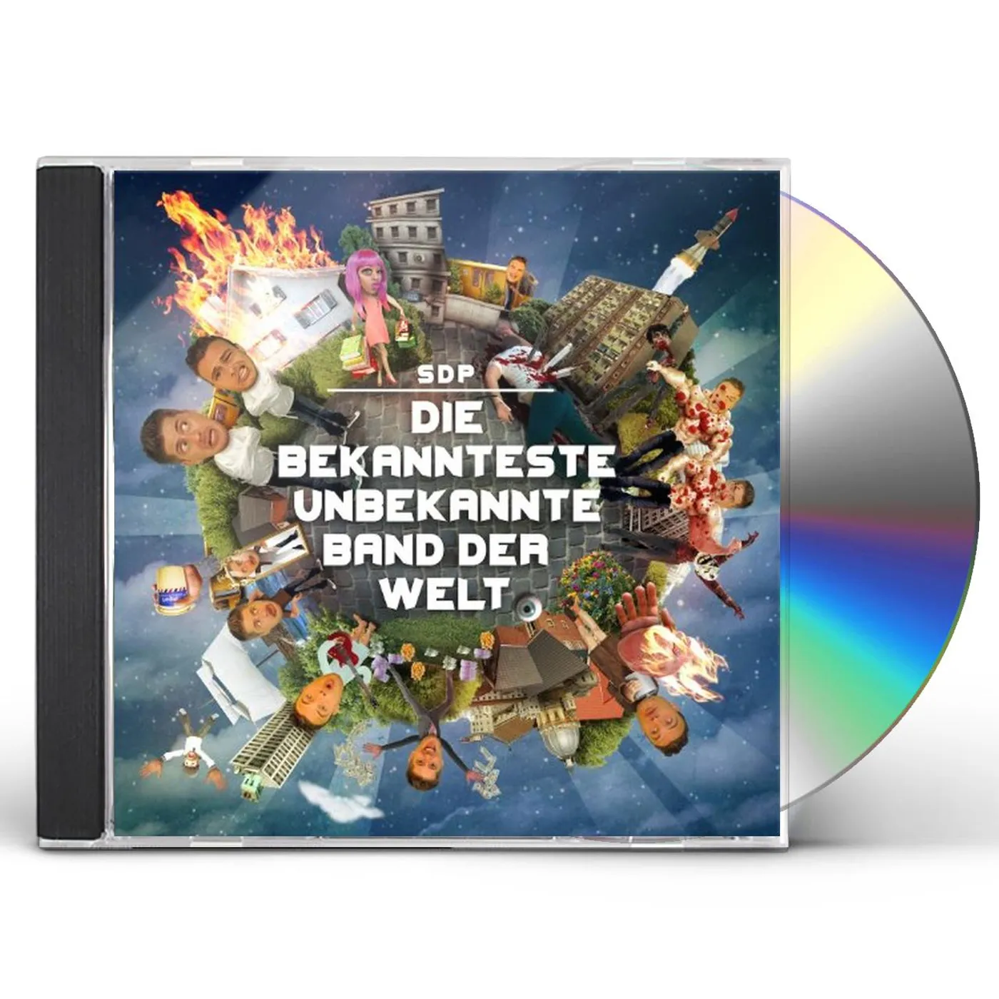 SDP DIE BEKANNTESTE UNBEKANNTE BAND DER WELT CD