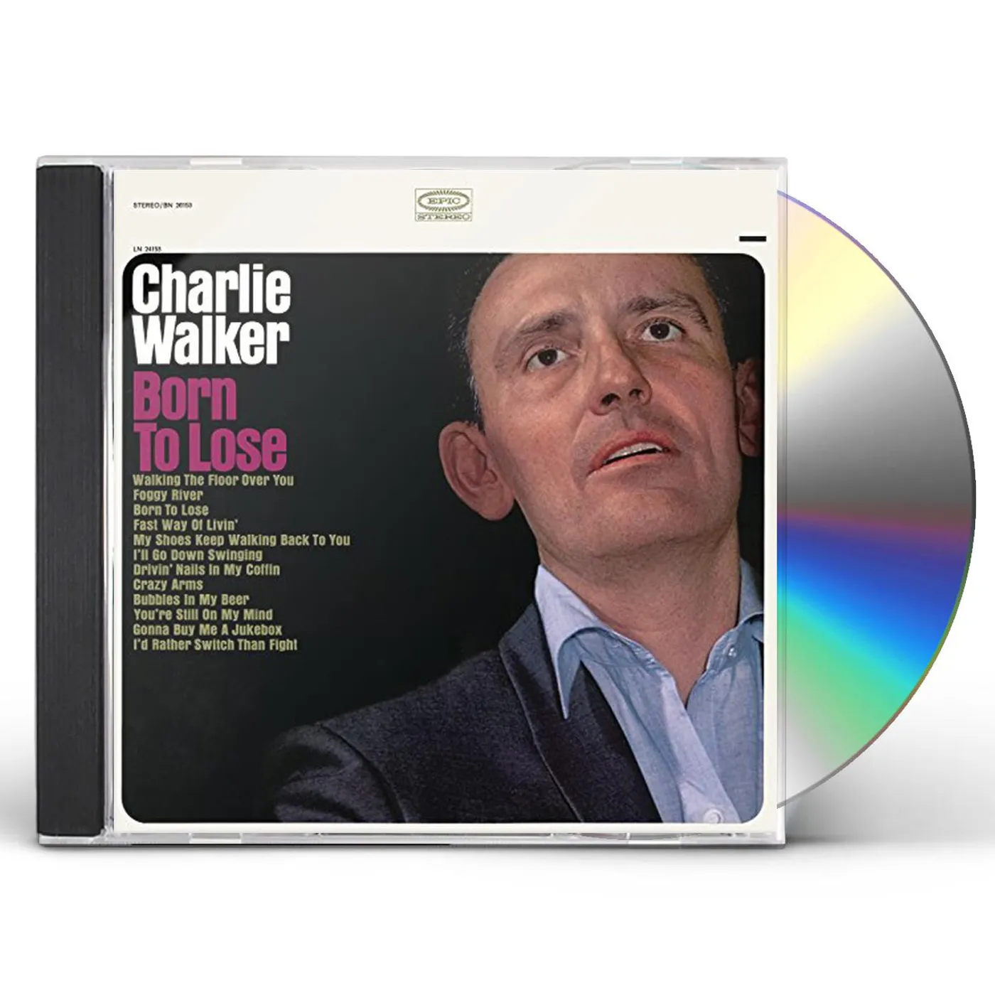 Charlie Walker BORN TO LOSE CD
