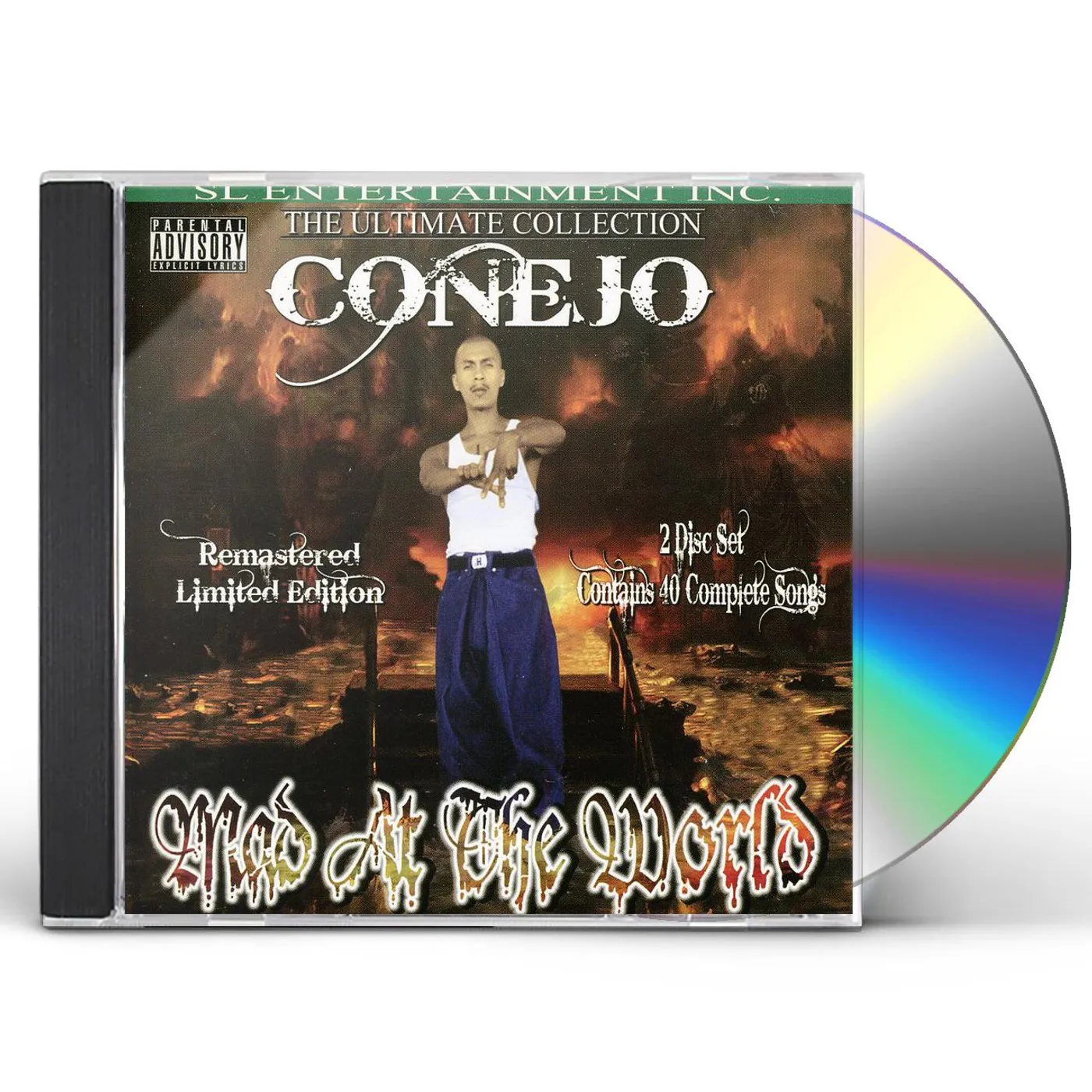 Conejo MAD AT THE WORLD CD