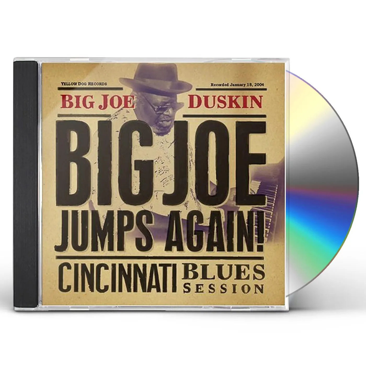 Big Joe Duskin BIG JOE JUMPS AGAIN: CINCINNATI BLUES SESSION CD