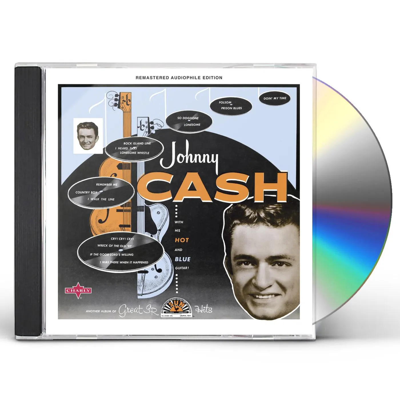 Johnny Cash With His Hot And Blue Guitar CD