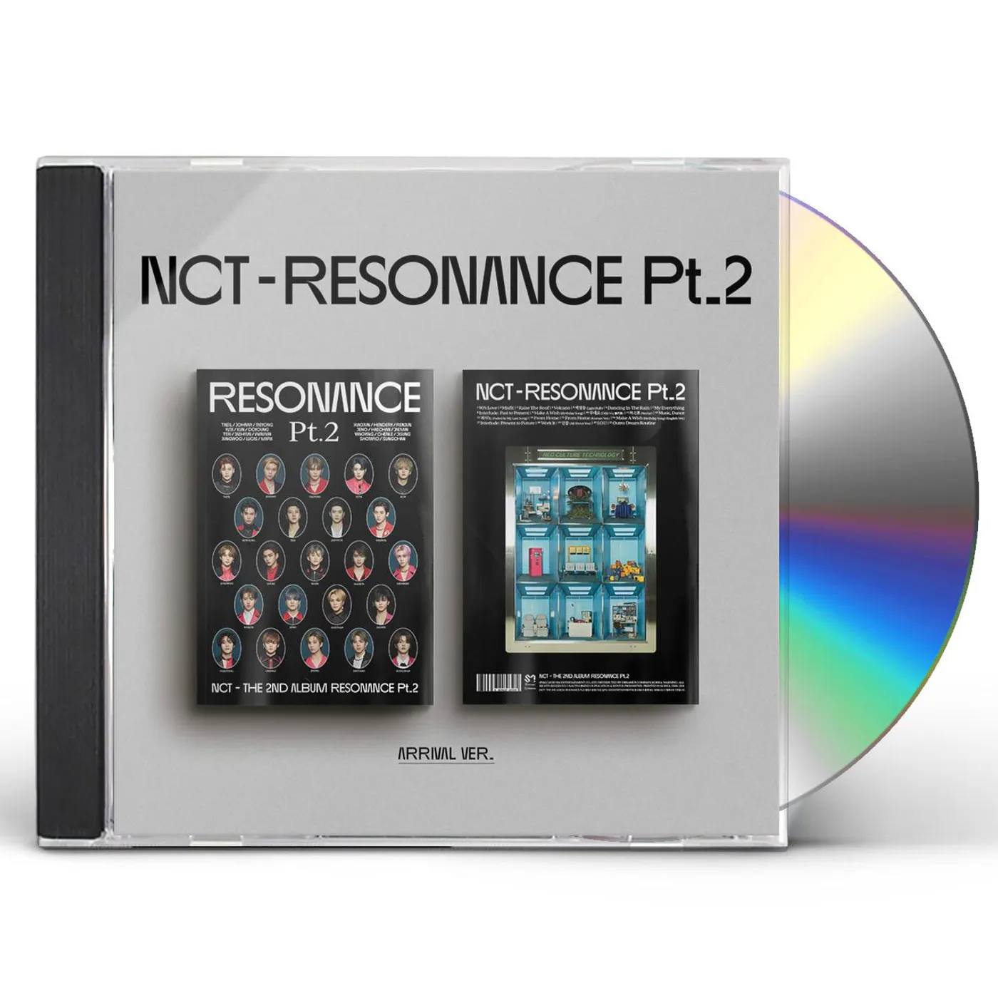NCT - The 2nd Album RESONANCE Pt. 2 (Arrival Ver.) CD