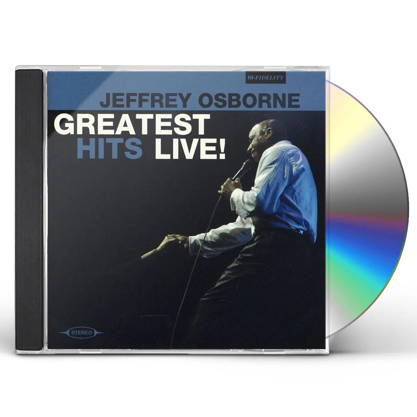 Jeffrey Osborne GREATEST HITS LIVE CD