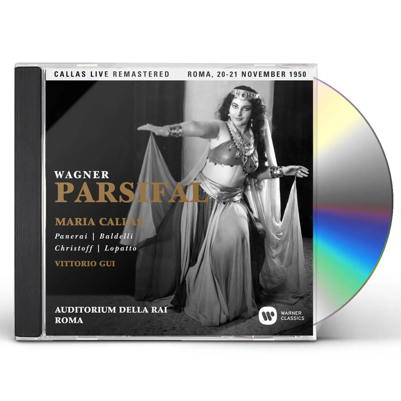 Maria Callas WAGNER: PARSIFAL (ROMA 20-21/11/1950) CD