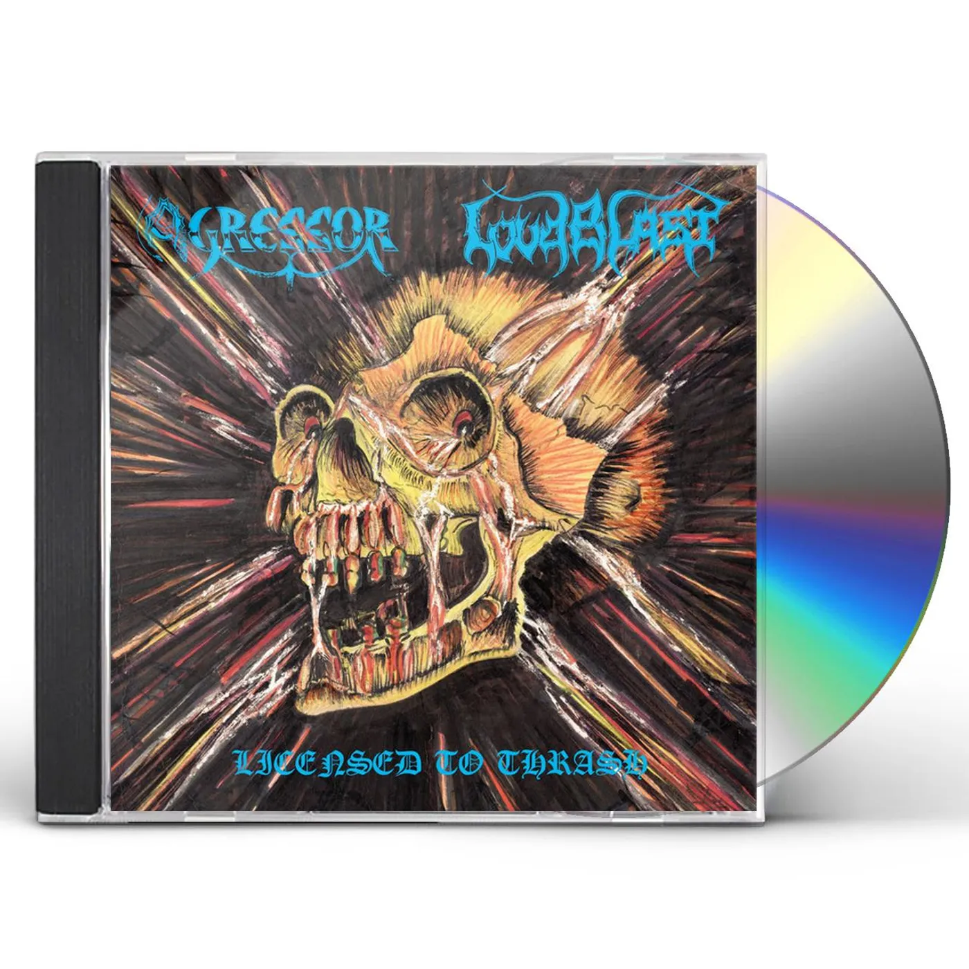 Agressor Loudblast LICENSED TO THRASH CD