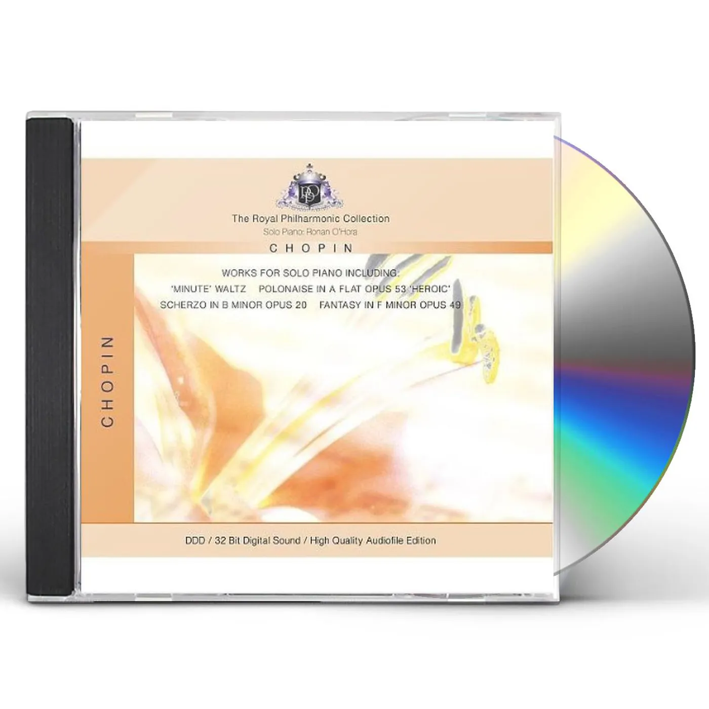 Ronan O'Hora CHOPIN:SCHERZO NO.1 IN B MINOR, POLONAISE IN A FLAT MAJOR & C SHARP MINOR, NOCTU CD