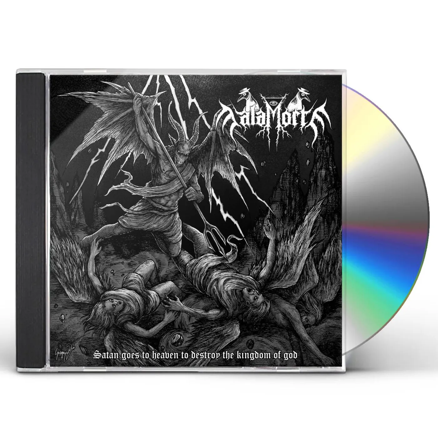 Malamorte SATAN GOES TO HEAVEN TO DESTROY THE KINGDOM OF GOD CD
