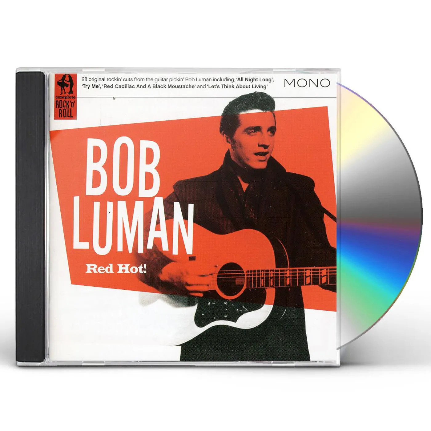 Bob Luman RED HOT CD